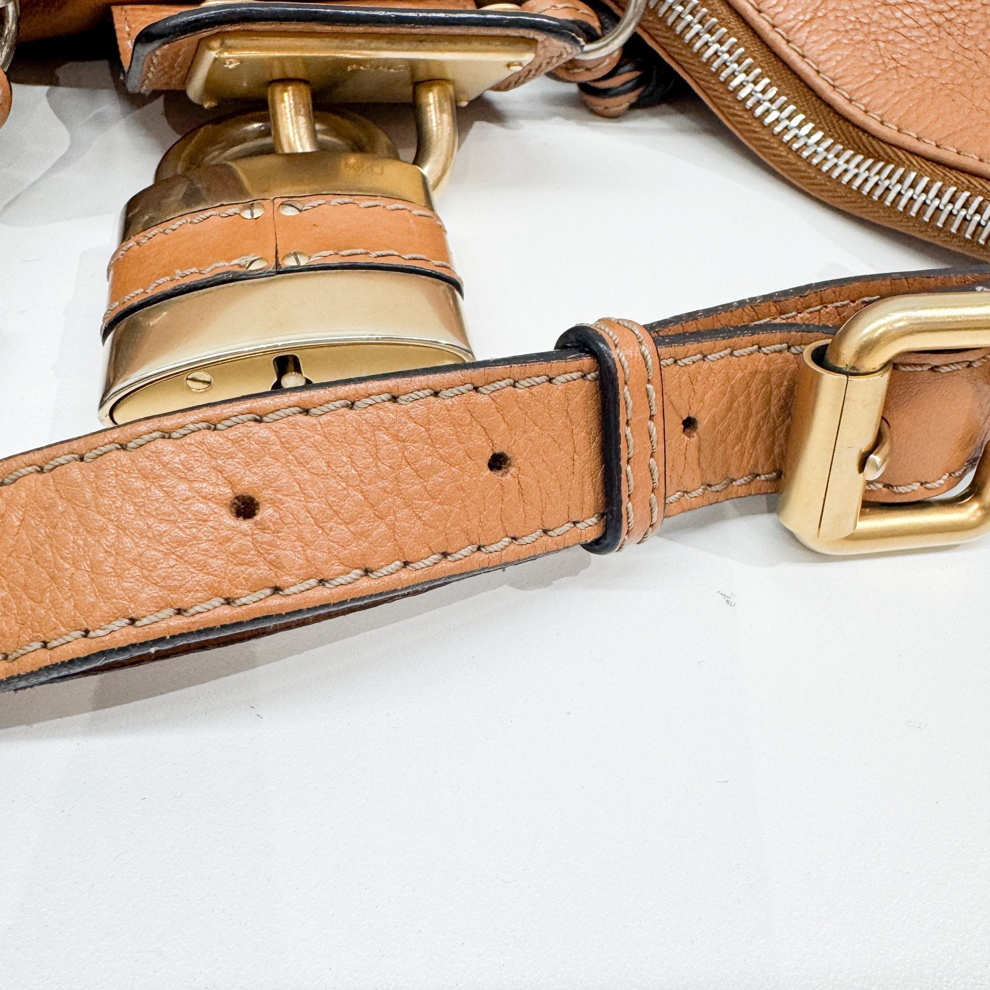 Paddington Brown Leather Shoulder Bag