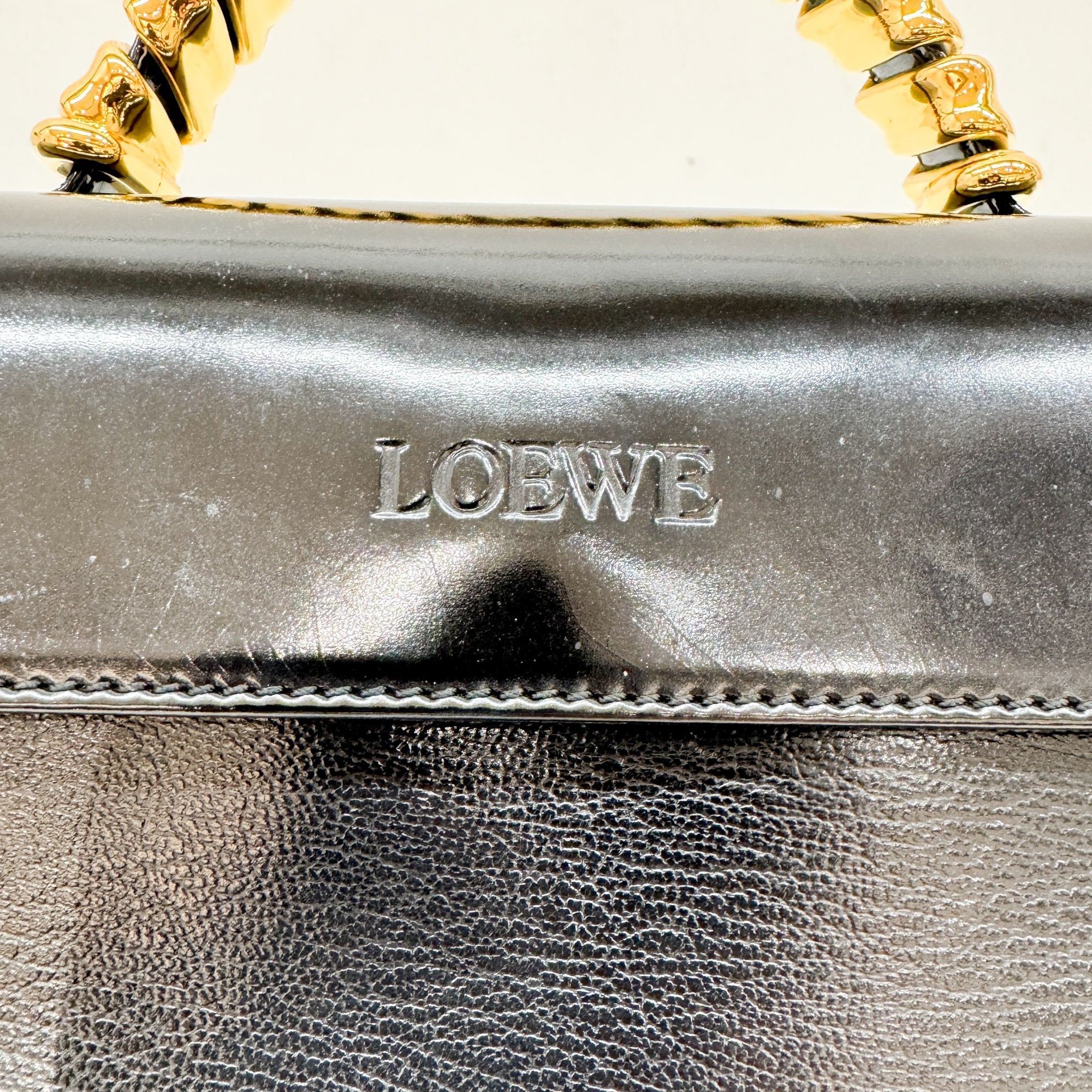 Velazquez Black Leather Hand Bag