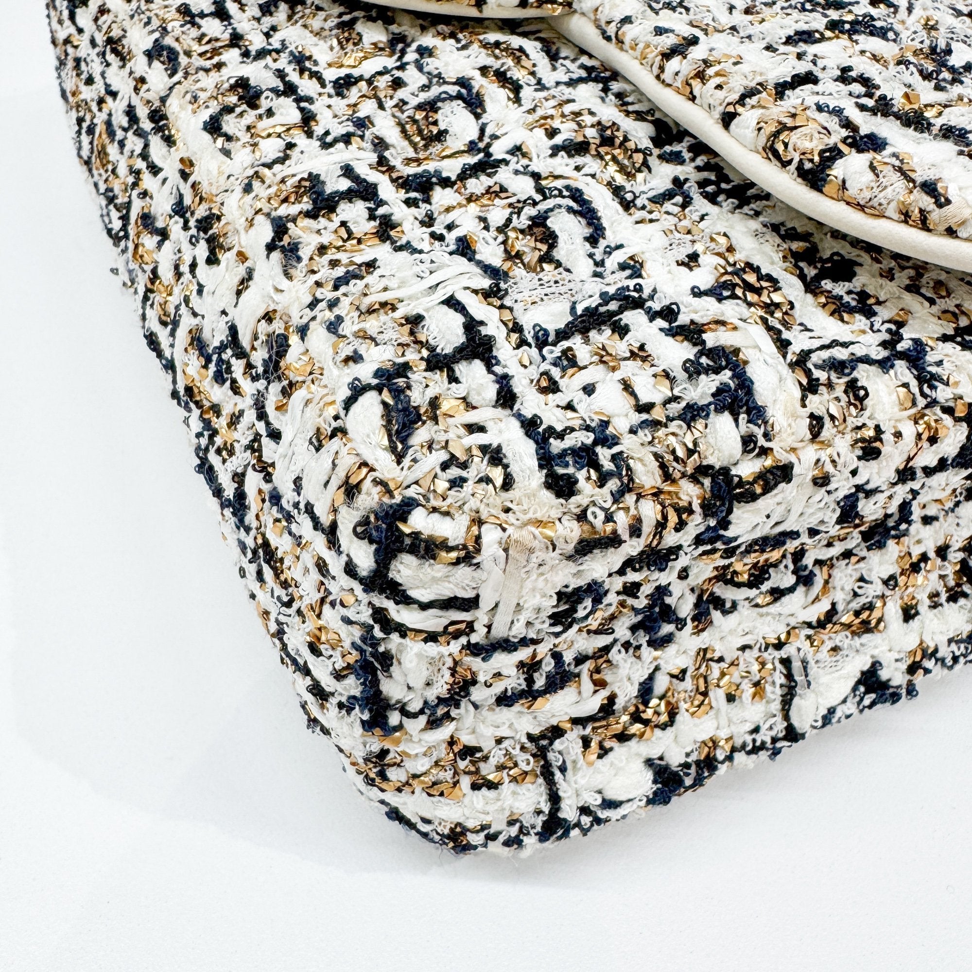 Westminster Multi-Color Tweed Shoulder Bag