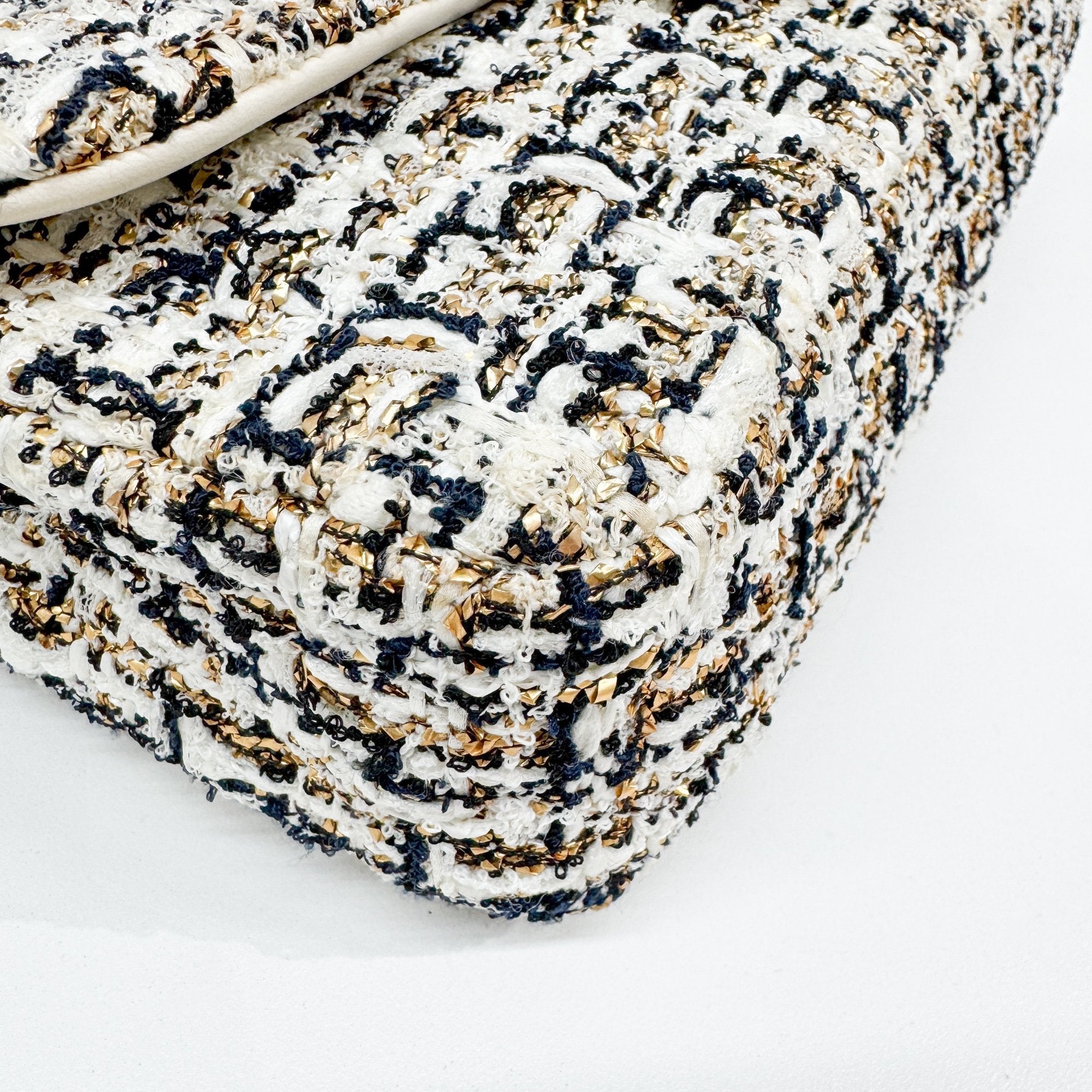 Westminster Multi-Color Tweed Shoulder Bag