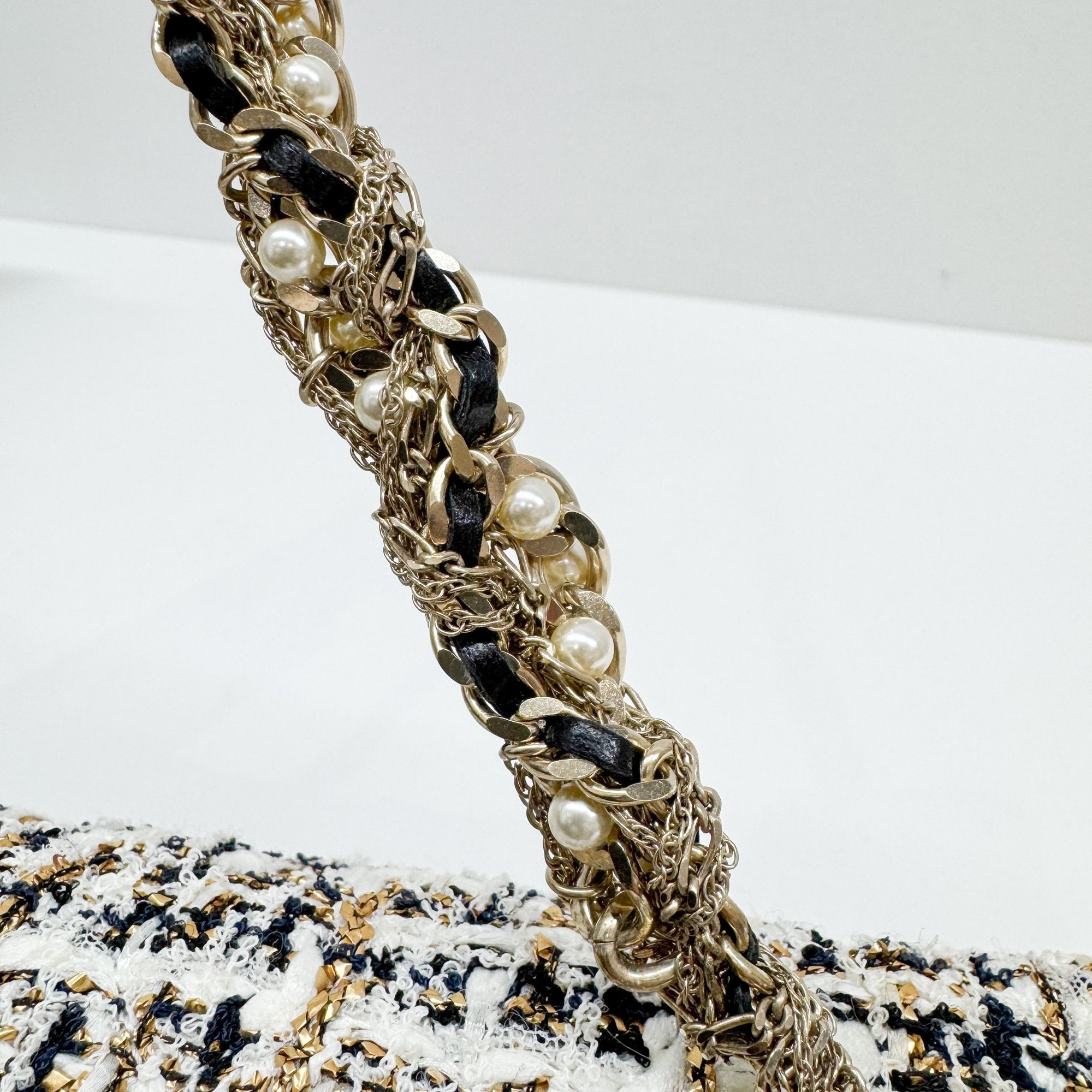 Westminster Multi-Color Tweed Shoulder Bag