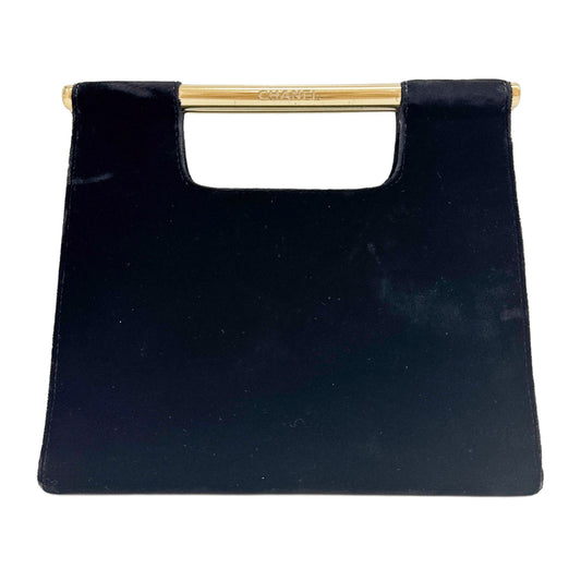Black Velvet Hand Bag