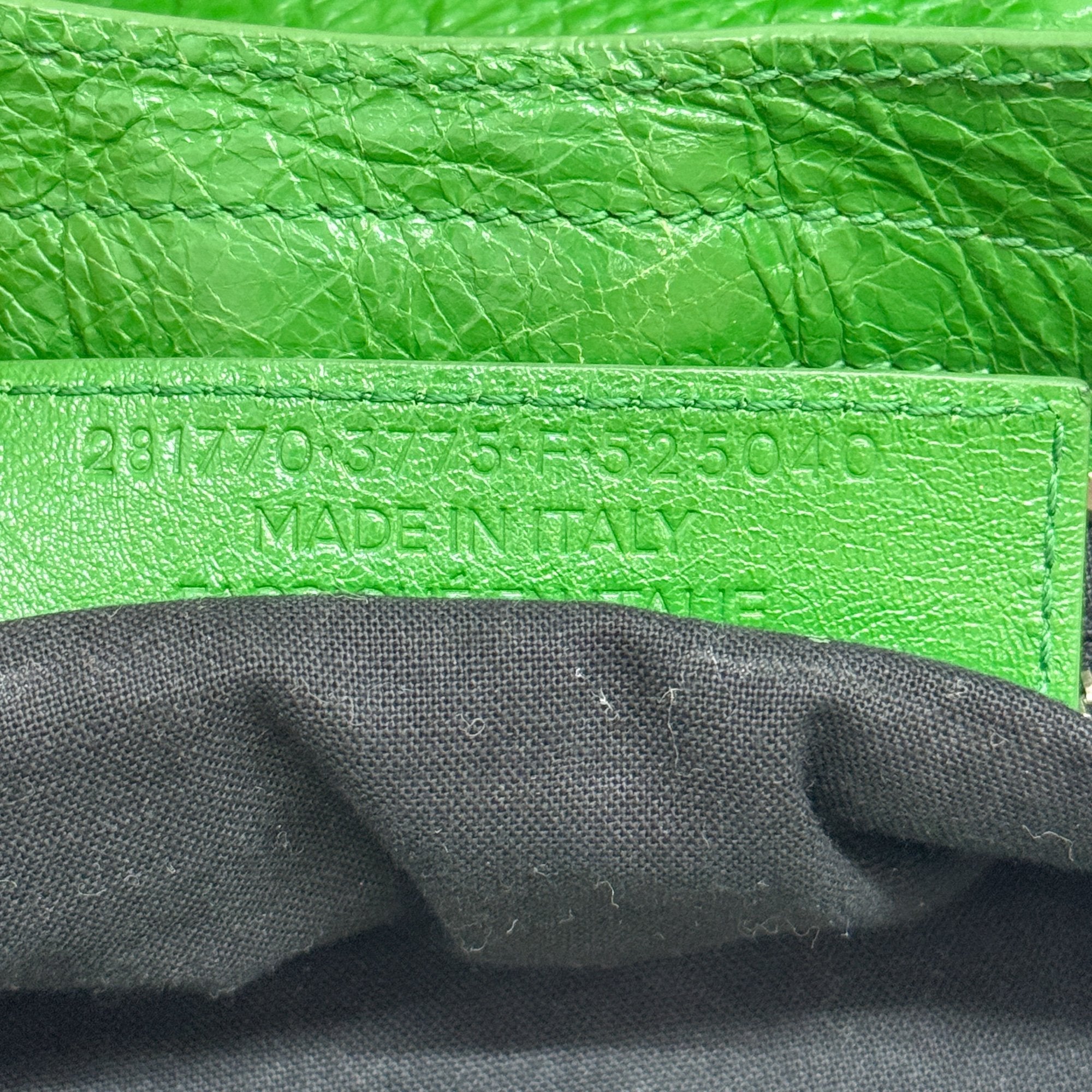 Giant 12 City Green Leather Two Way Bag