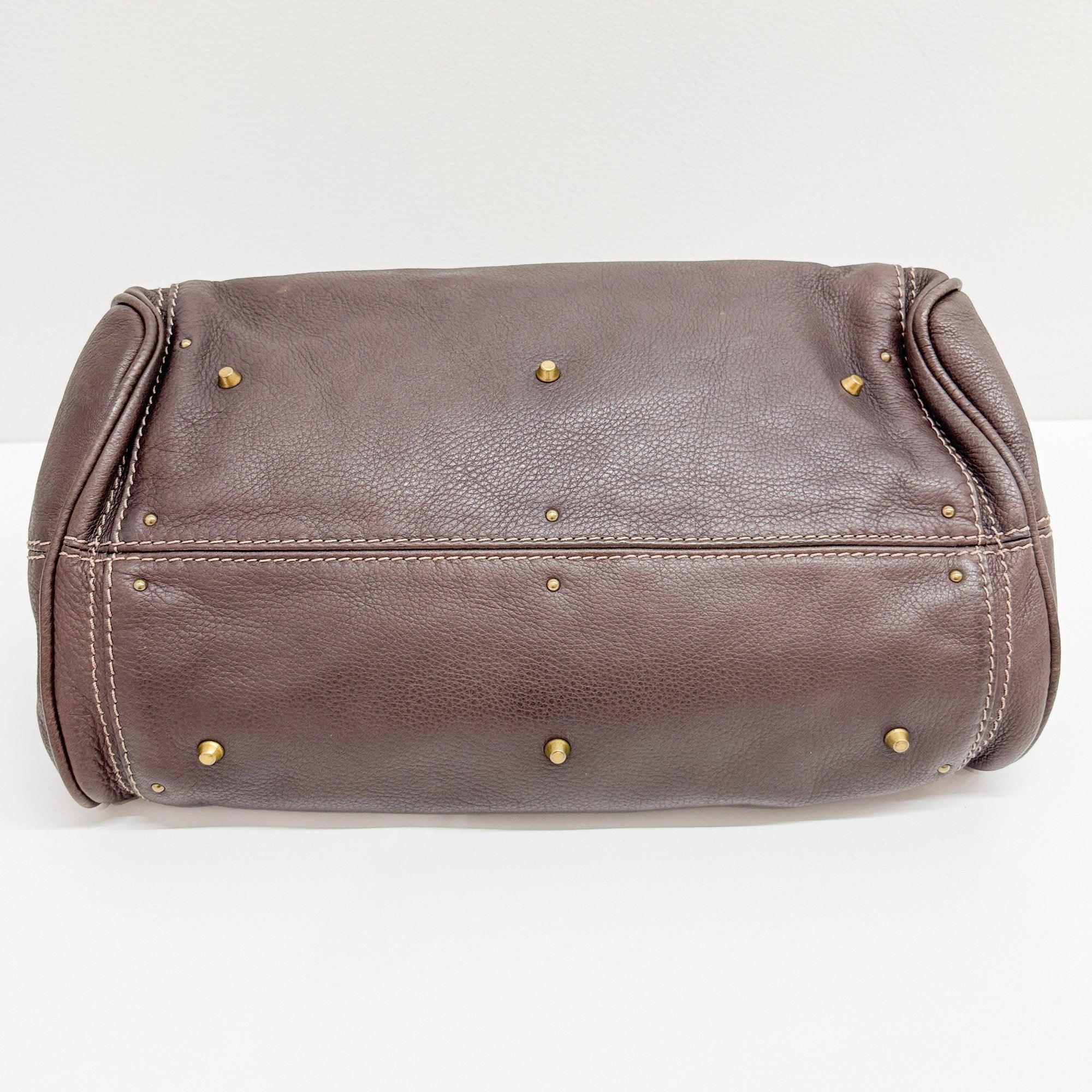 Paddington Brown Leather Shoulder Bag