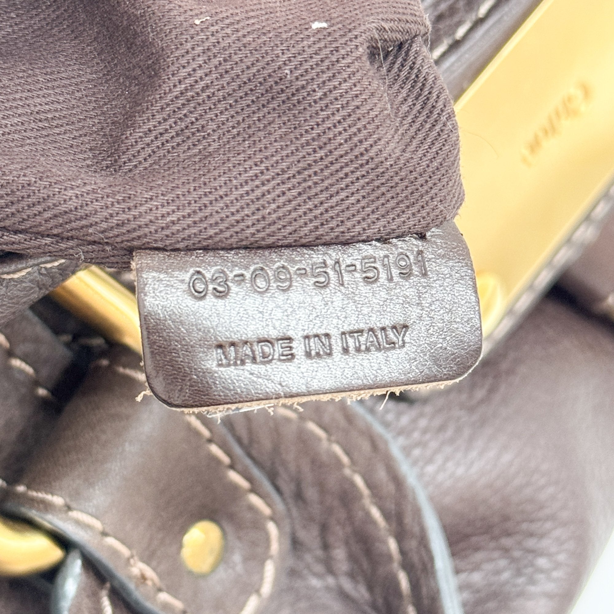 Paddington Brown Leather Shoulder Bag