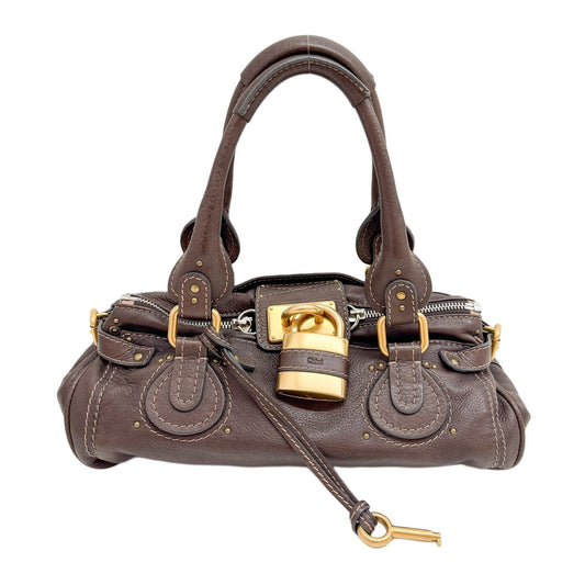 Paddington Brown Leather Shoulder Bag