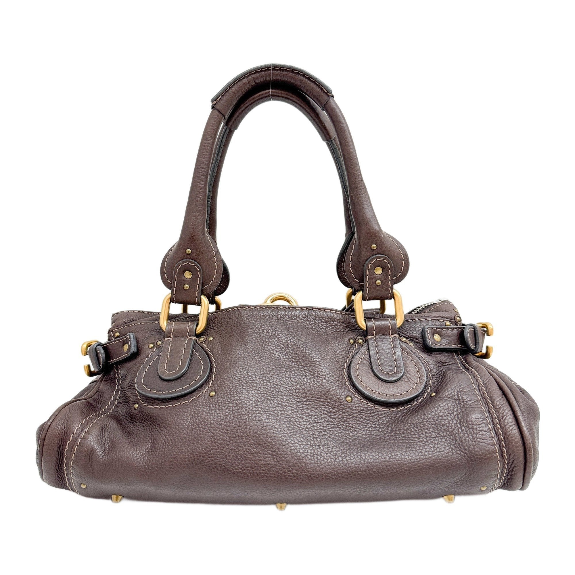Paddington Brown Leather Shoulder Bag