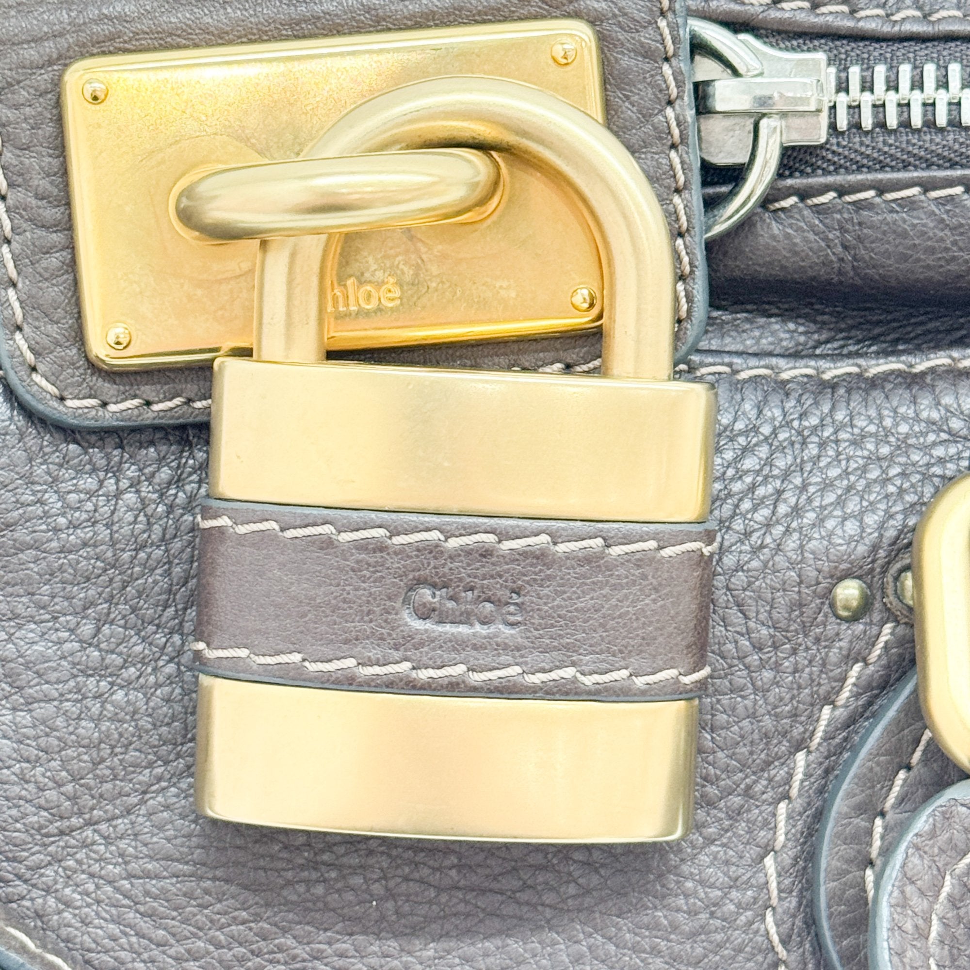 Paddington Brown Leather Shoulder Bag