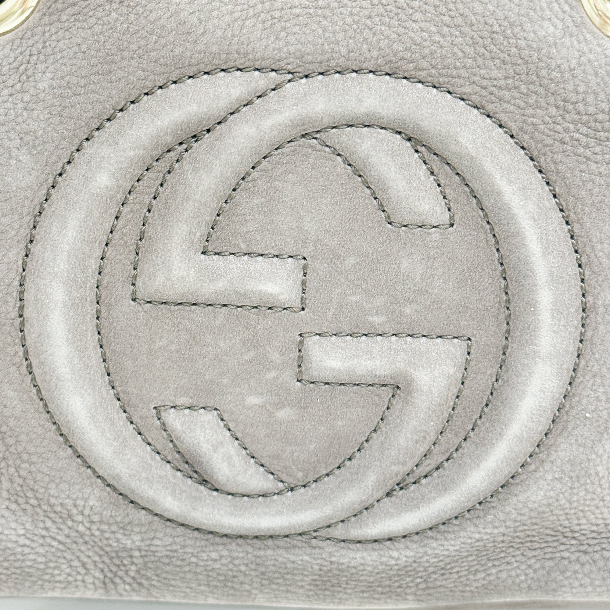 Soho Brown Suede Shoulder Bag