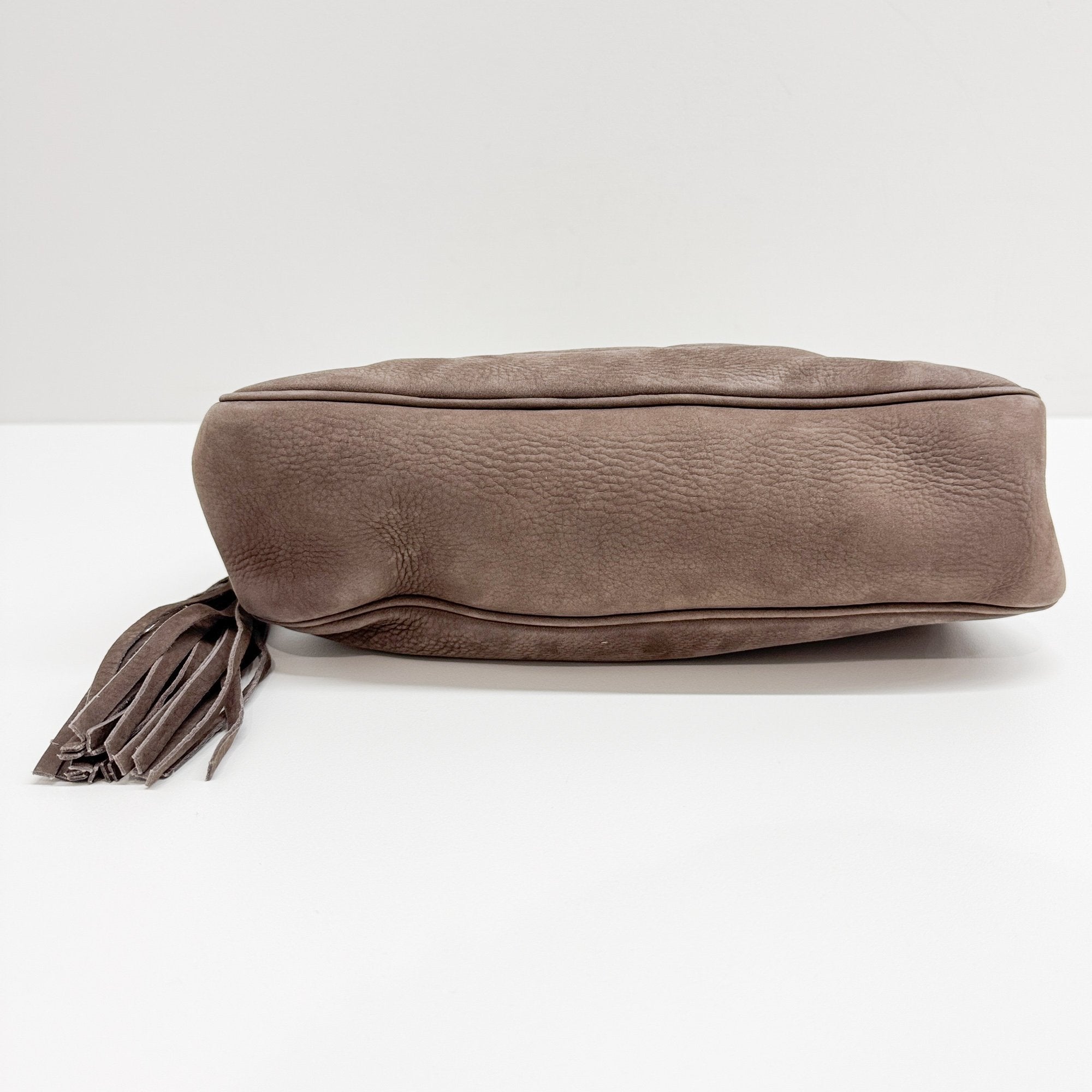 Soho Brown Suede Shoulder Bag