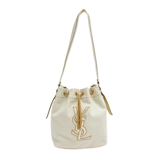 Kahala Eggshell White Canvas Tote Bag