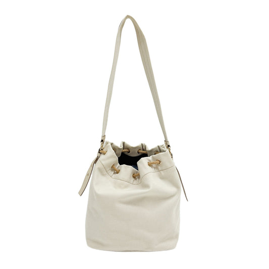 Kahala Eggshell White Canvas Tote Bag