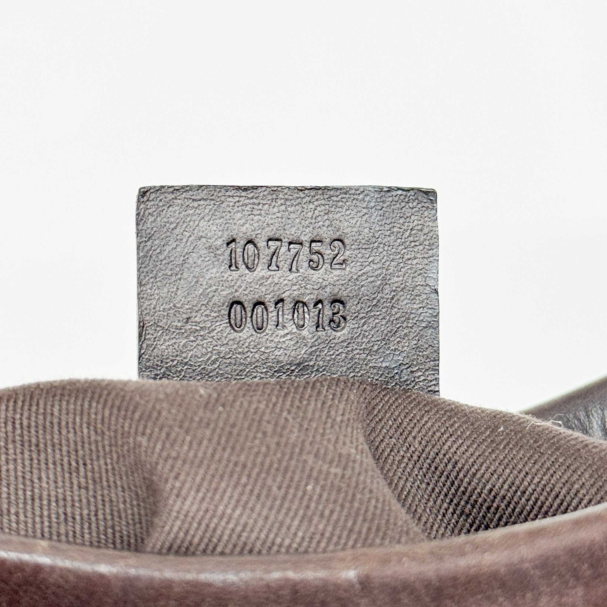 Brown GG Canvas Hobo Bag