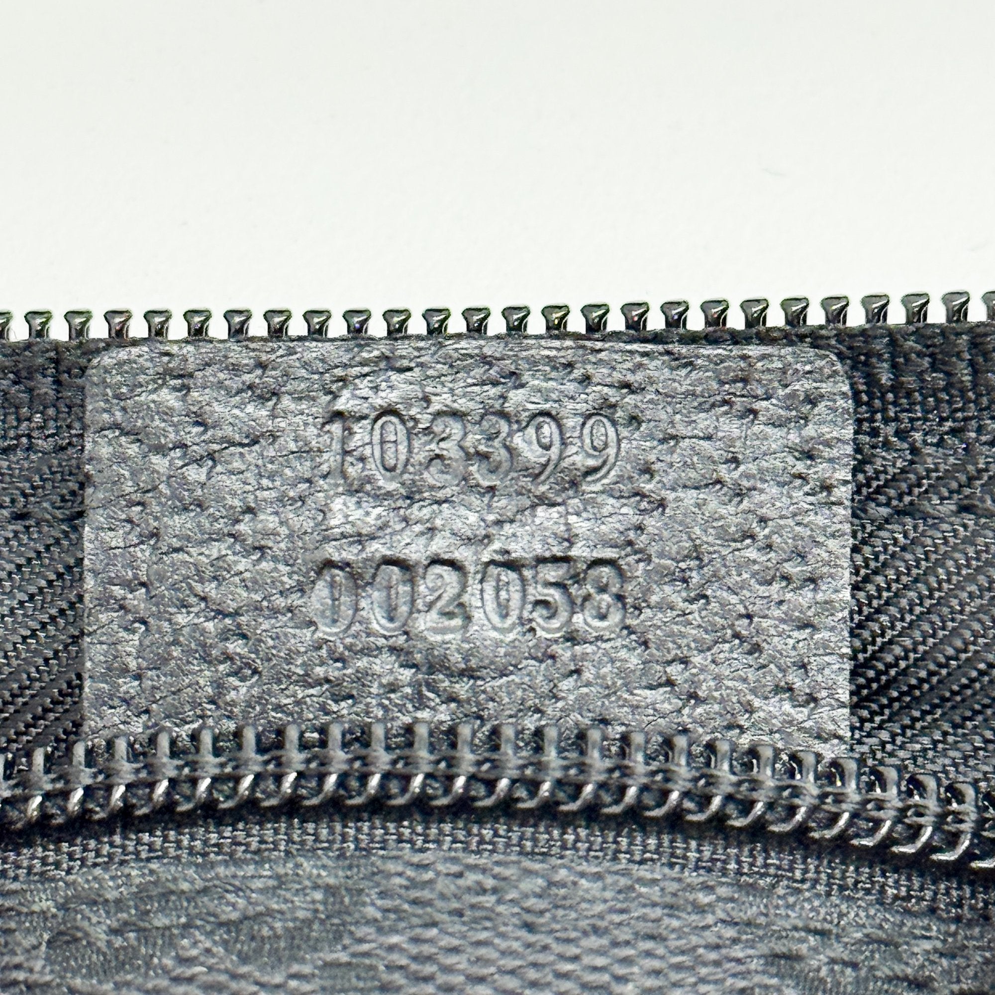 Black GG Canvas Pouch Bag