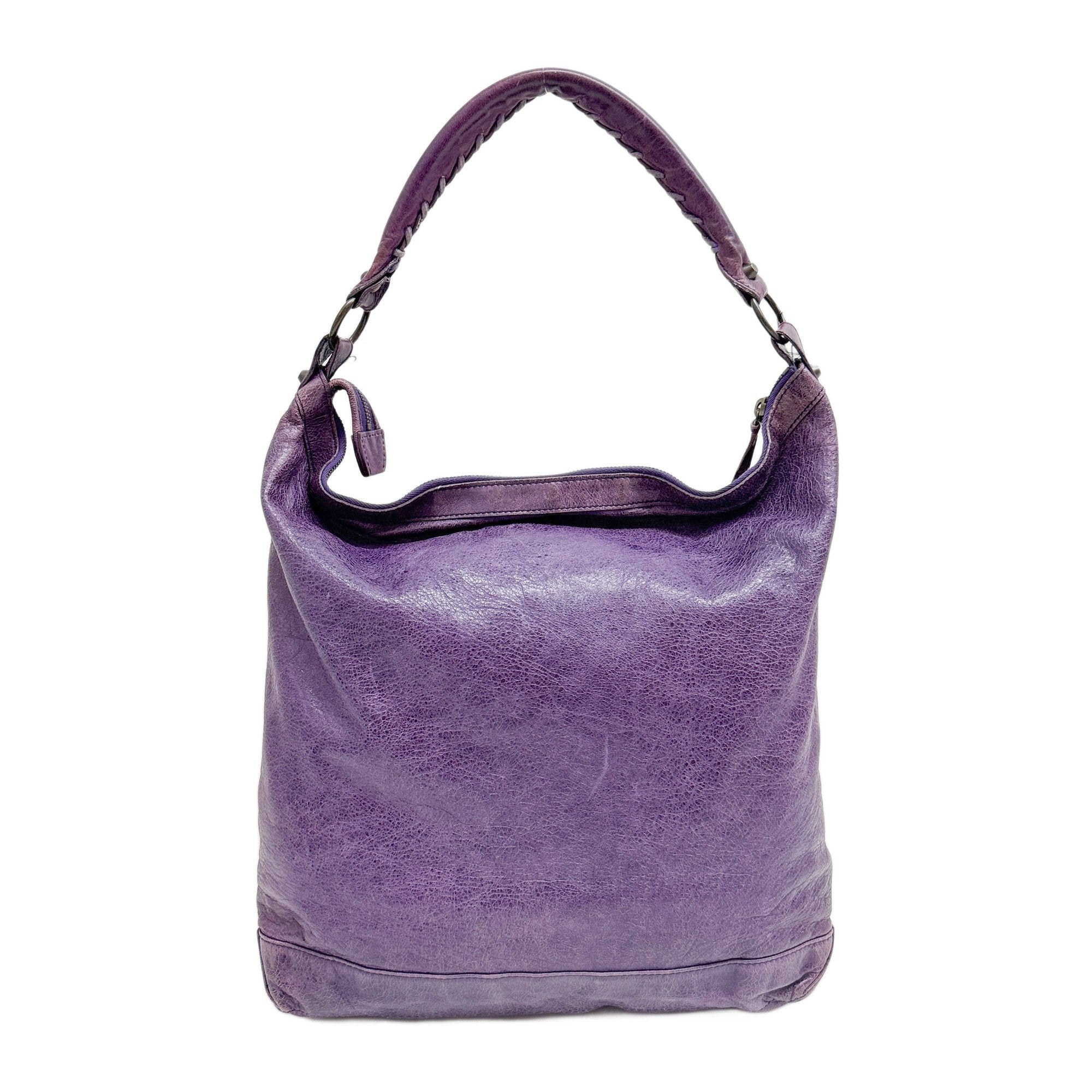 The Day Purple Leather Shoulder Bag