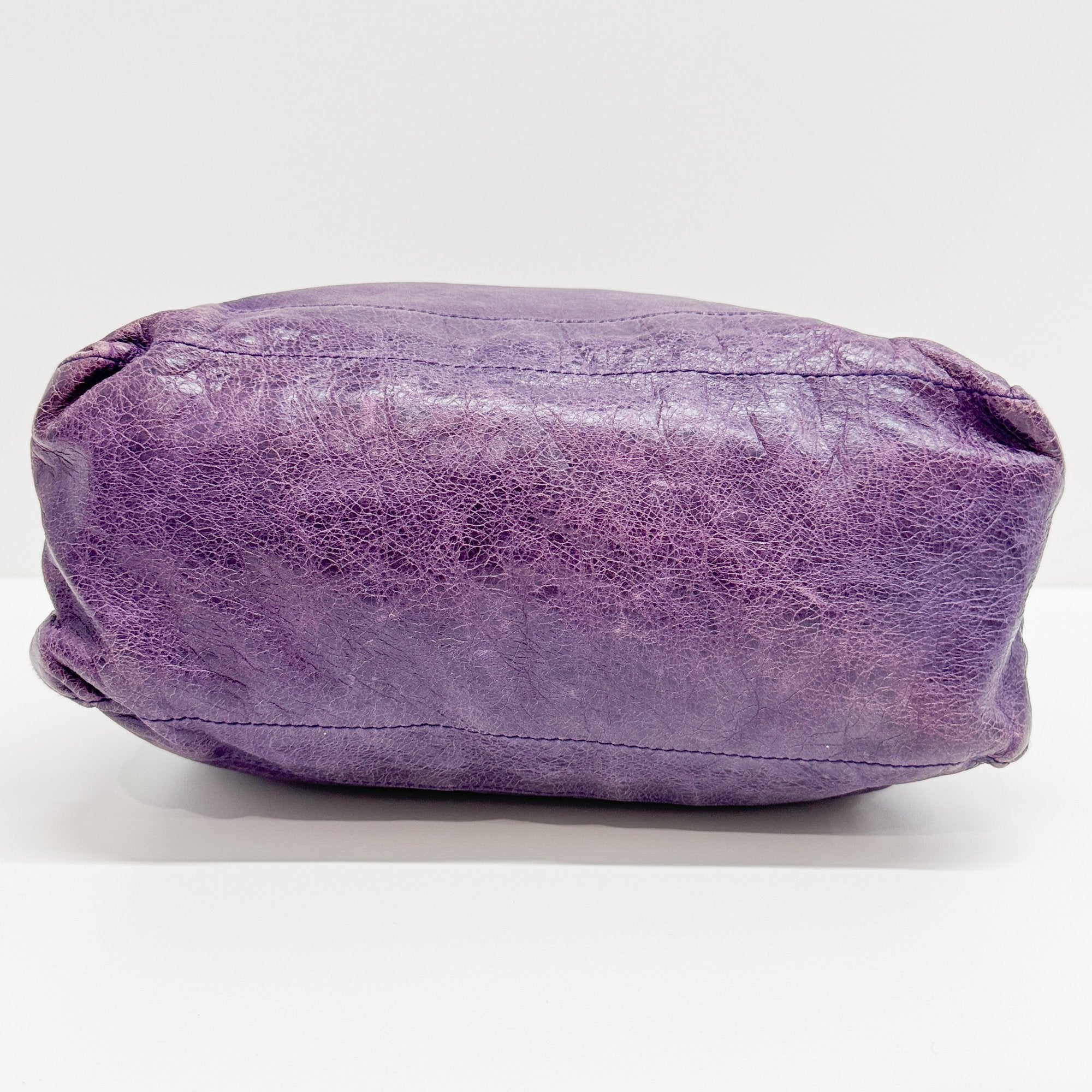 The Day Purple Leather Shoulder Bag