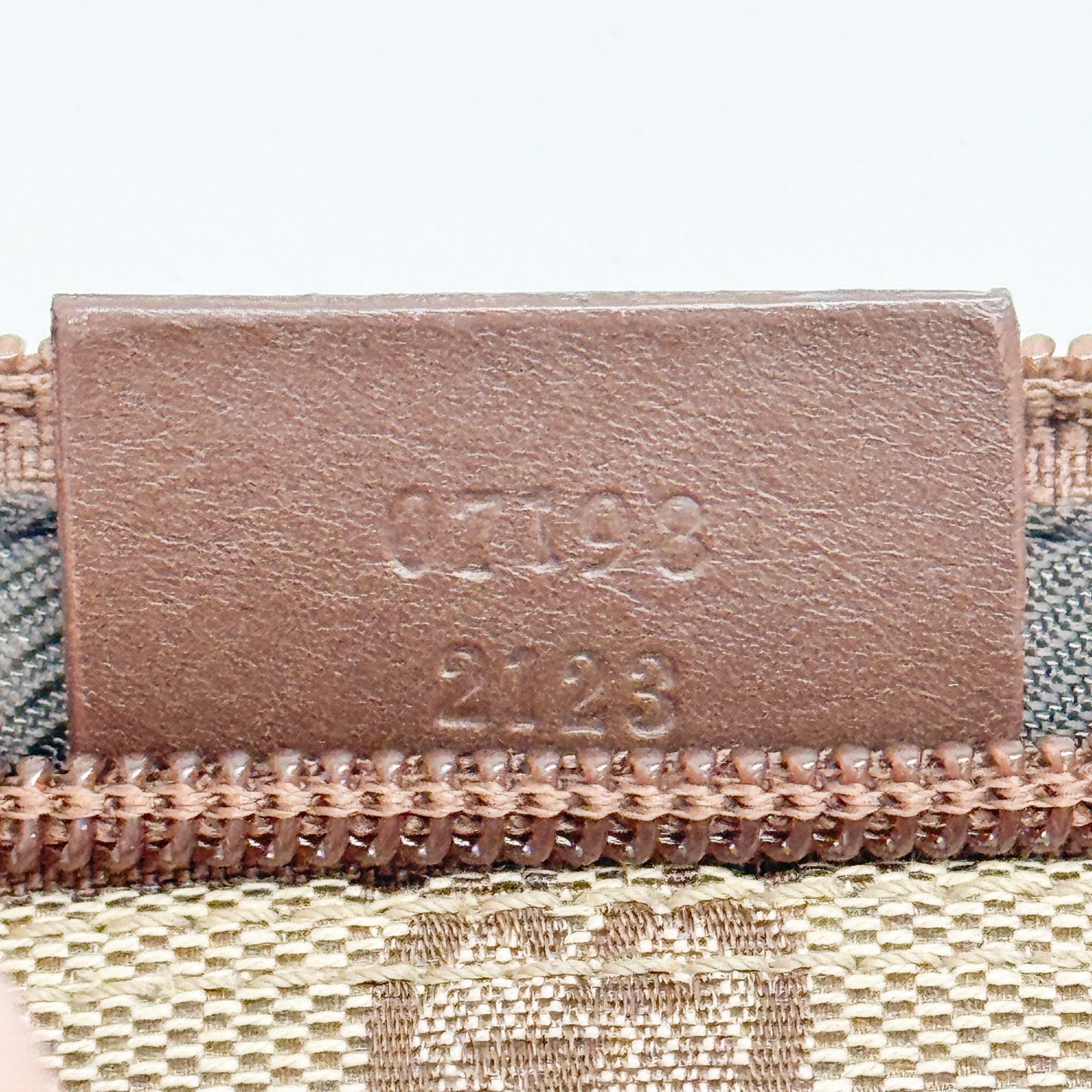 Boat Brown GG Canvas Hand Bag