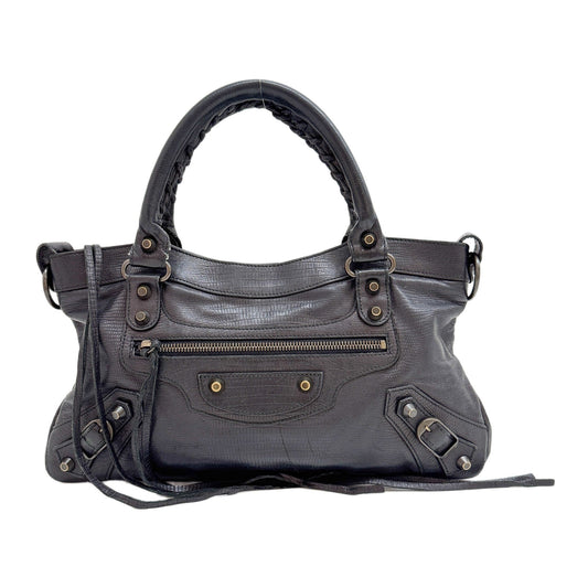 Limited Edition 10 Year Anniversary The First Black Leather Two Way Bag