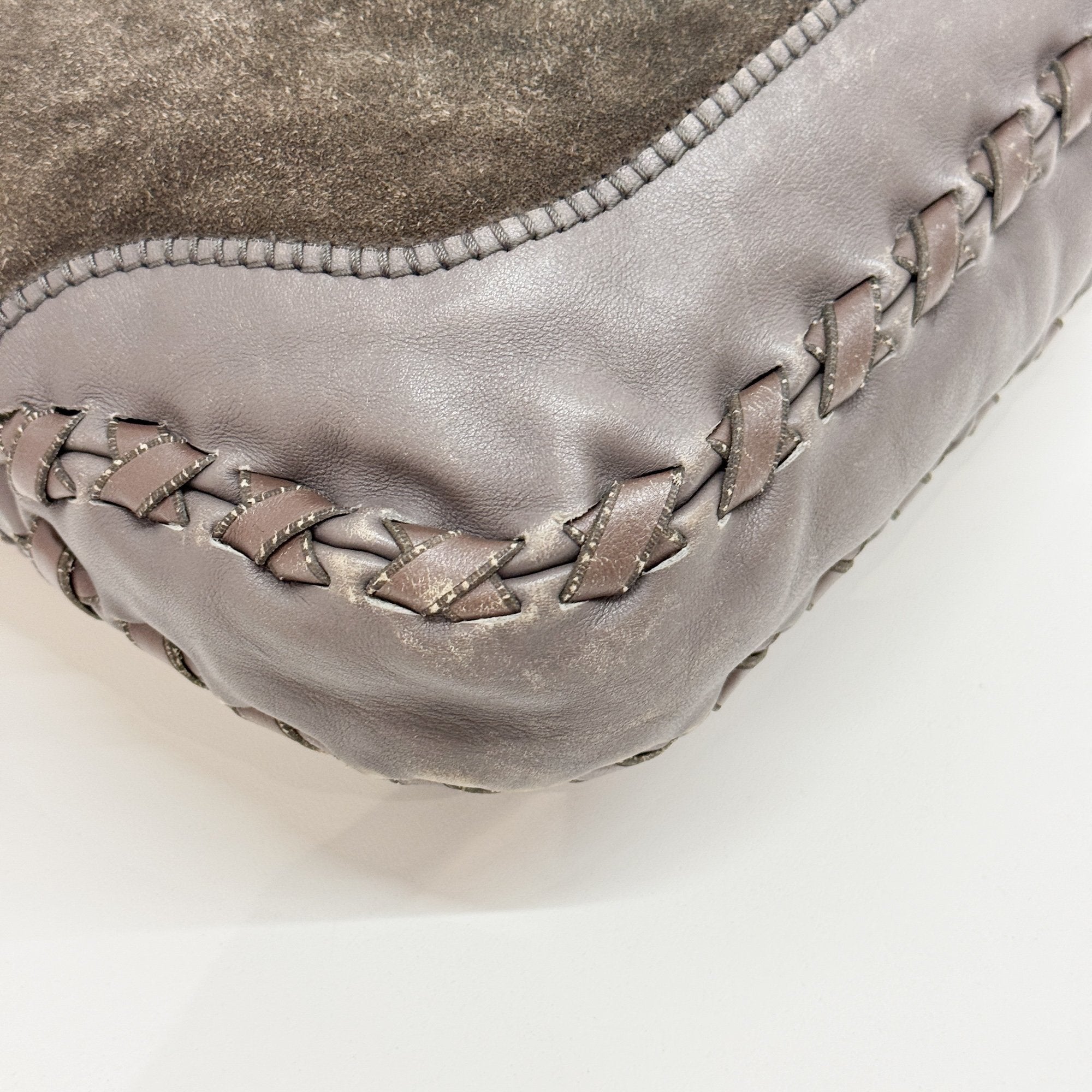 New Jackie Green Suede Shoulder Bag