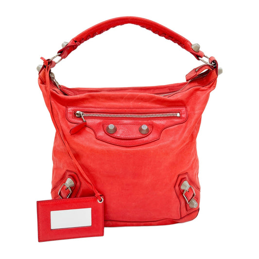 Giant 21 The Day Blood Orange Leather Shoulder Bag
