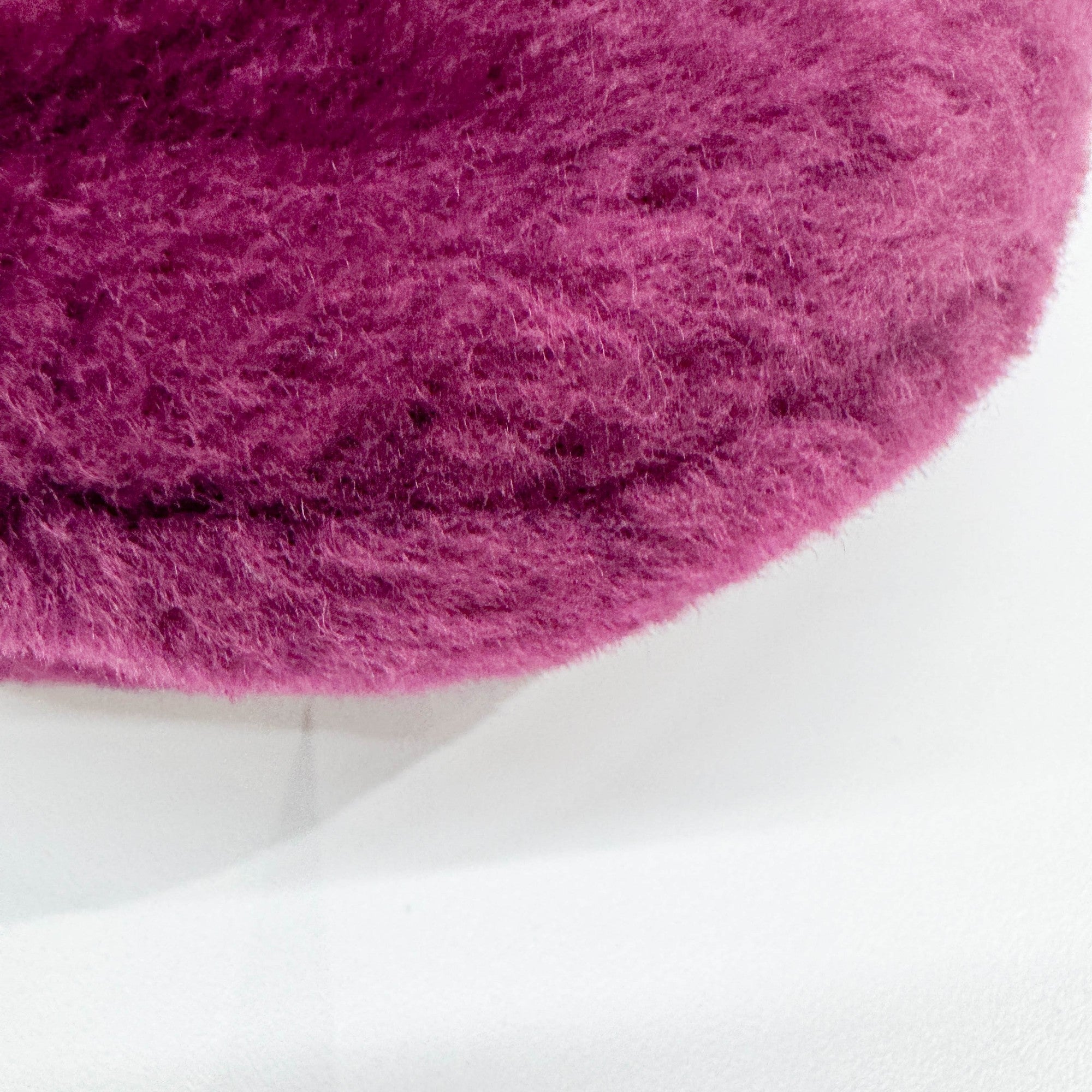 Mini Jodie Plum Shearling Hand Bag