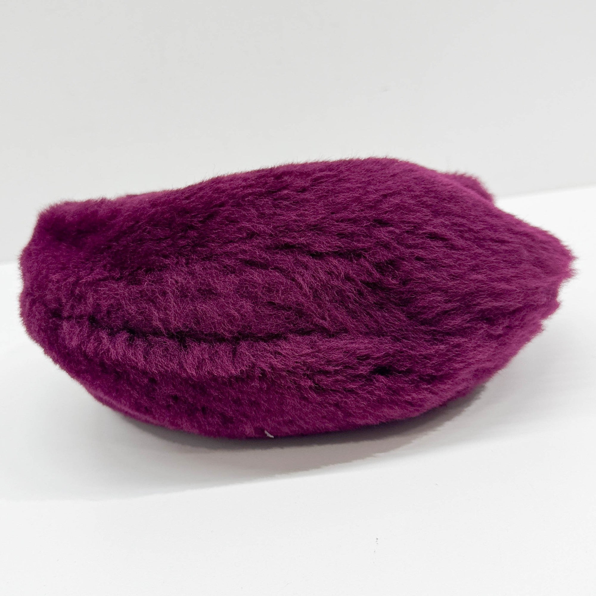 Mini Jodie Plum Shearling Hand Bag