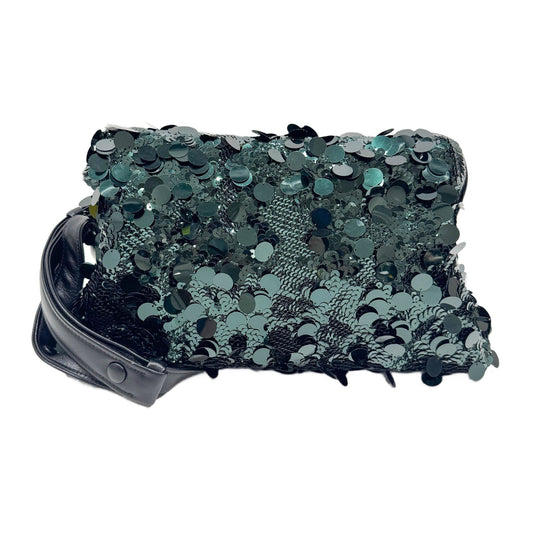 Emerald Green Sequin Shoulder Bag