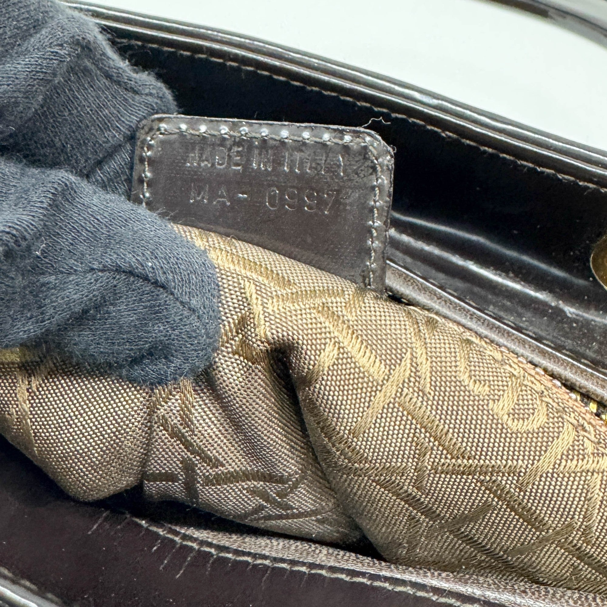 Lady Dior Brown Leopard Print Pony Hair Hand Bag