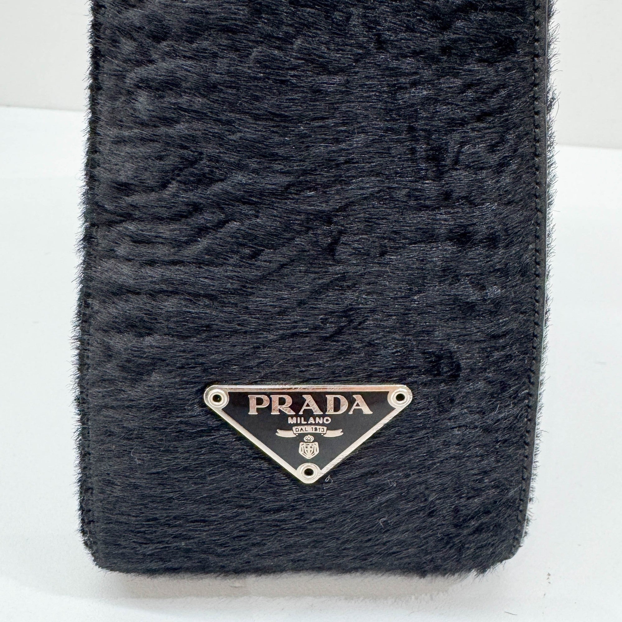 Black Fur Shoulder Bag