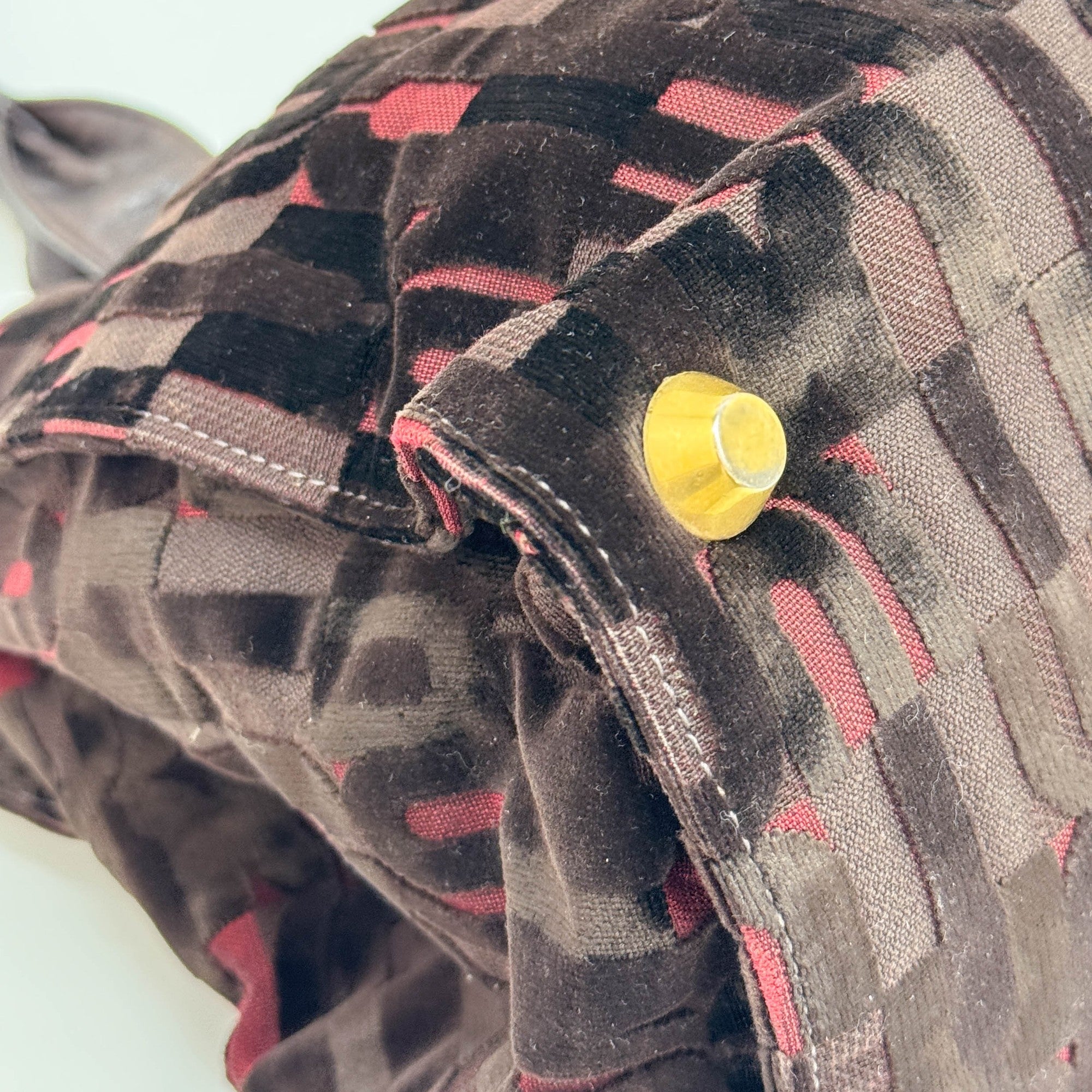 Multicolor Cotton Shoulder Bag