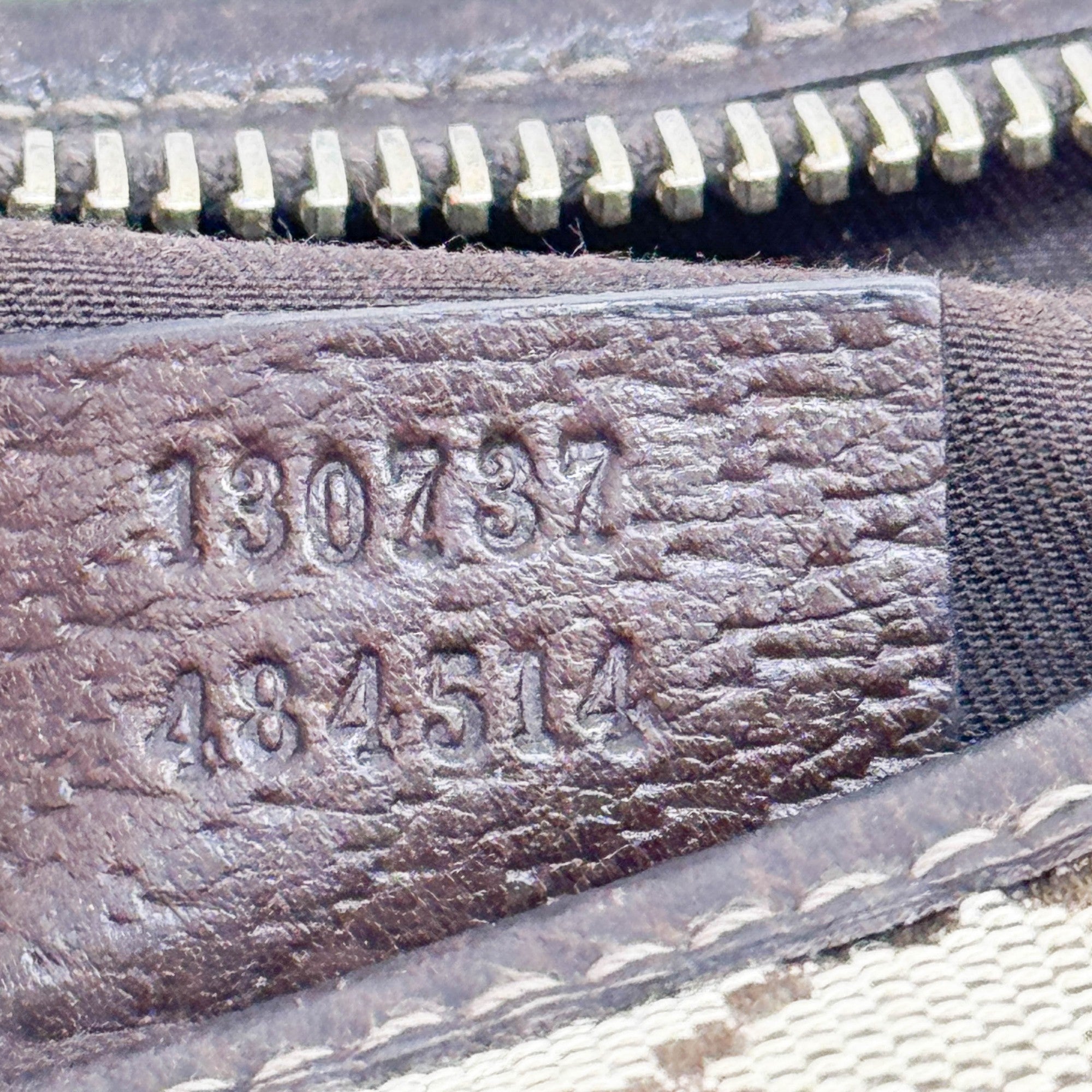 Abbey D Ring Brown GG Canvas Shoulder Bag