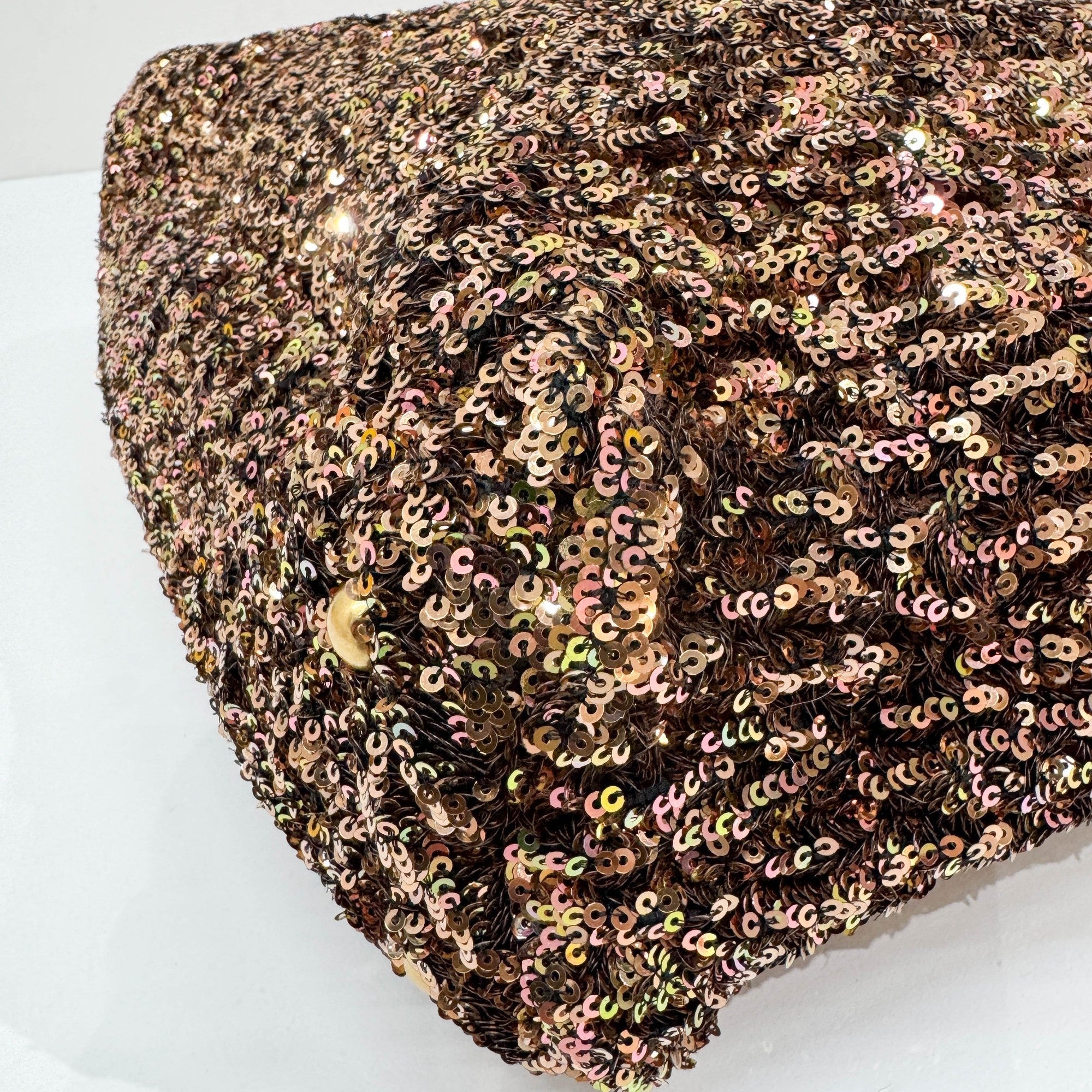 Copper Sequin Two Way Bag