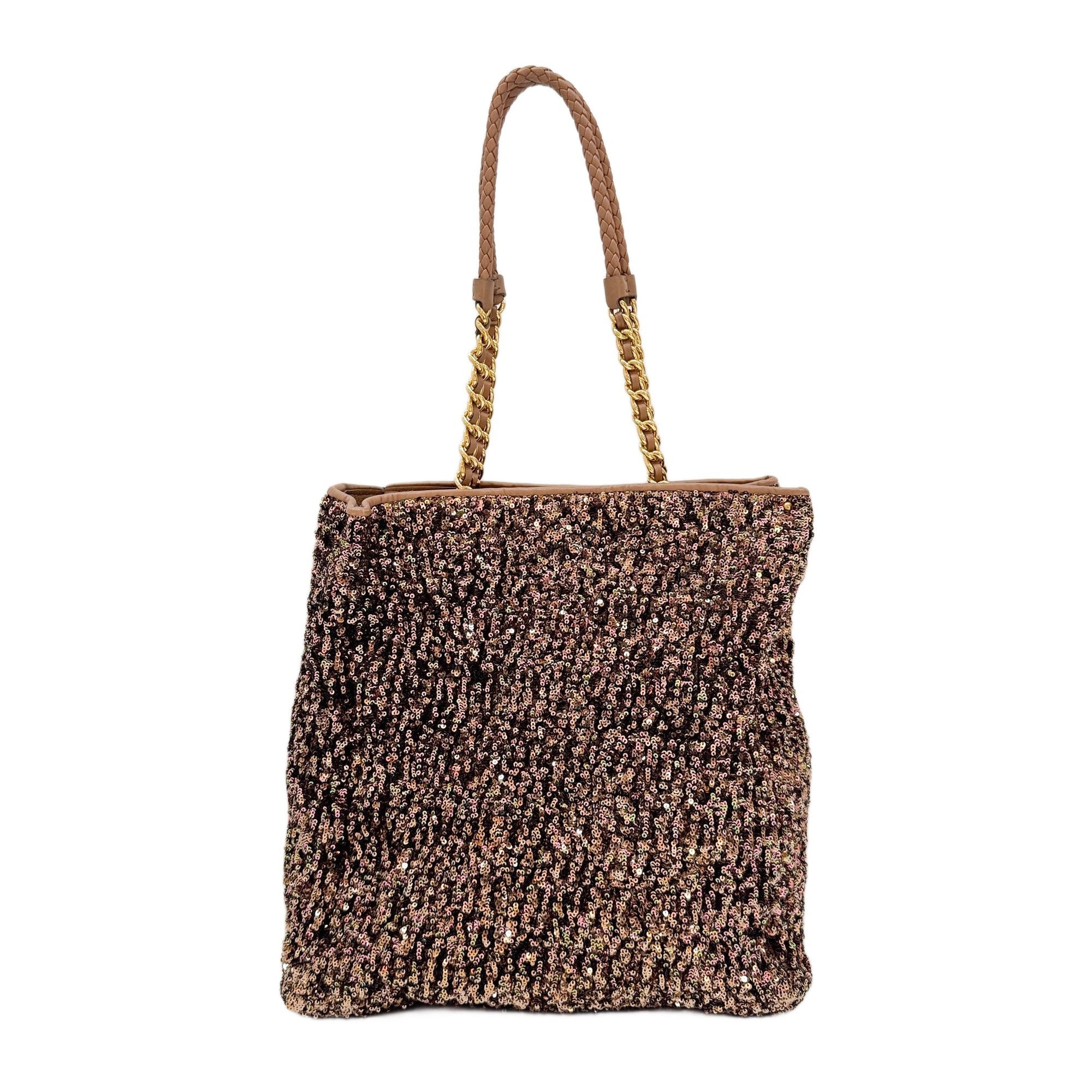 Copper Sequin Two Way Bag