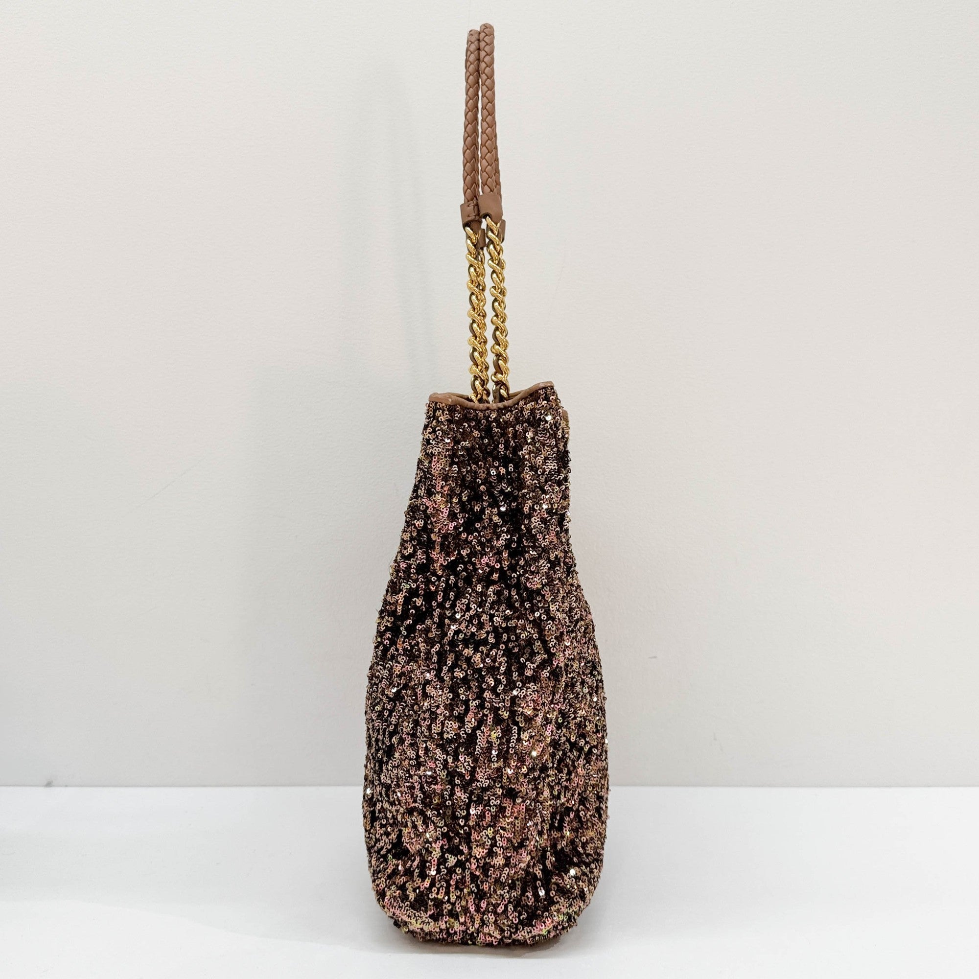 Copper Sequin Two Way Bag