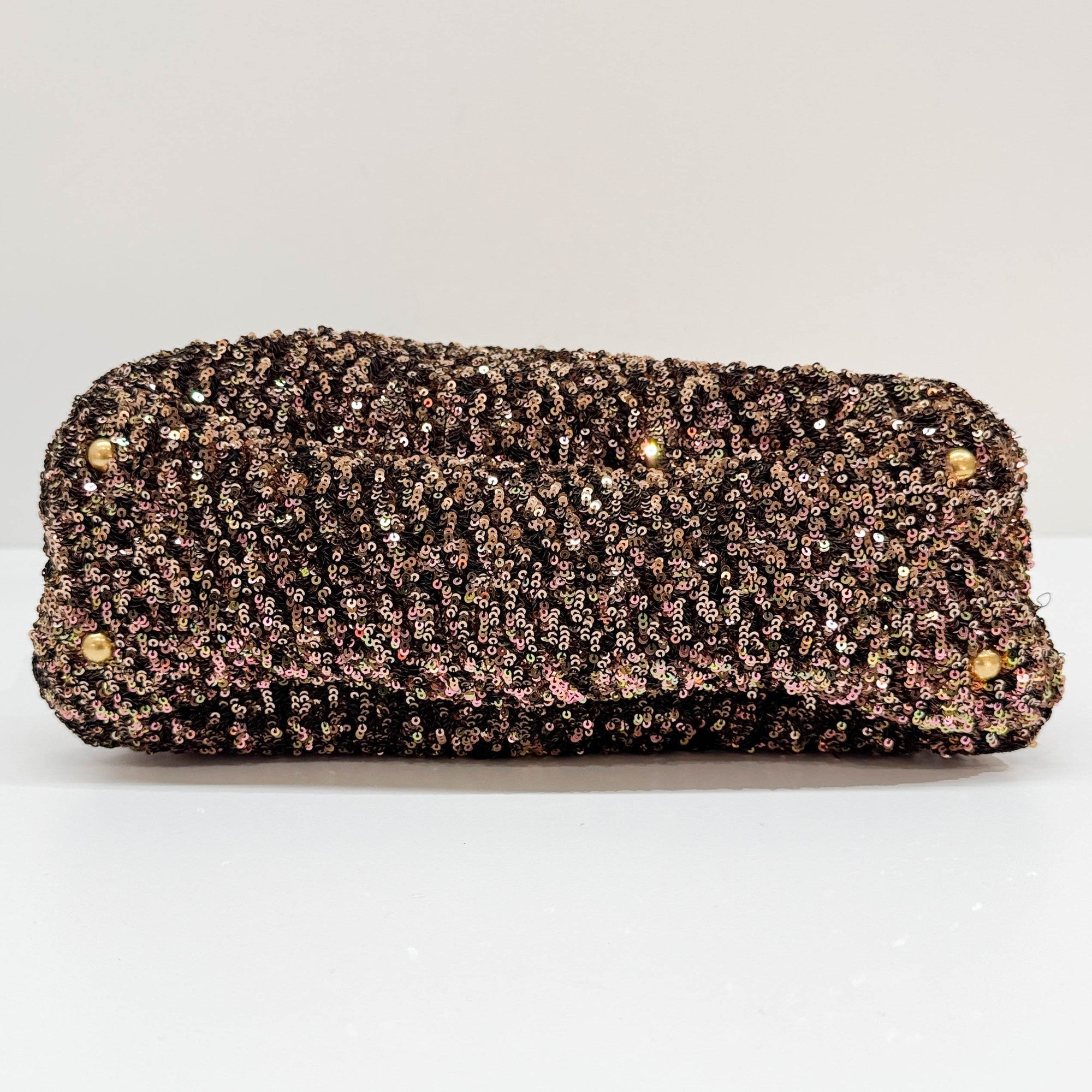 Copper Sequin Two Way Bag