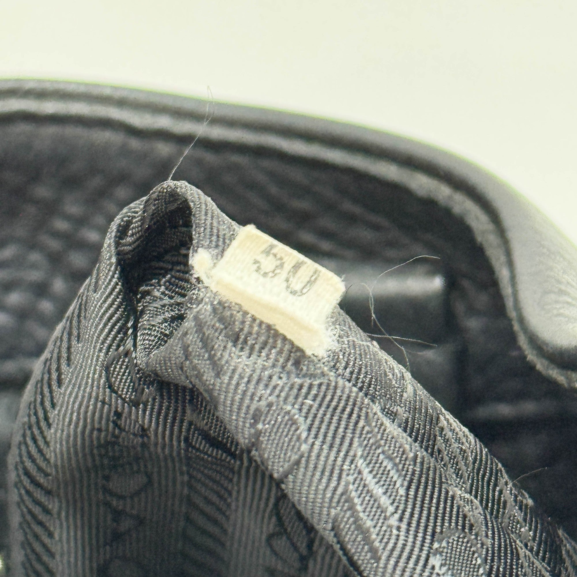 Black Leather Shoulder Bag