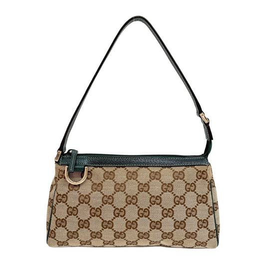 Abbey Brown GG Canvas Shoulder Bag