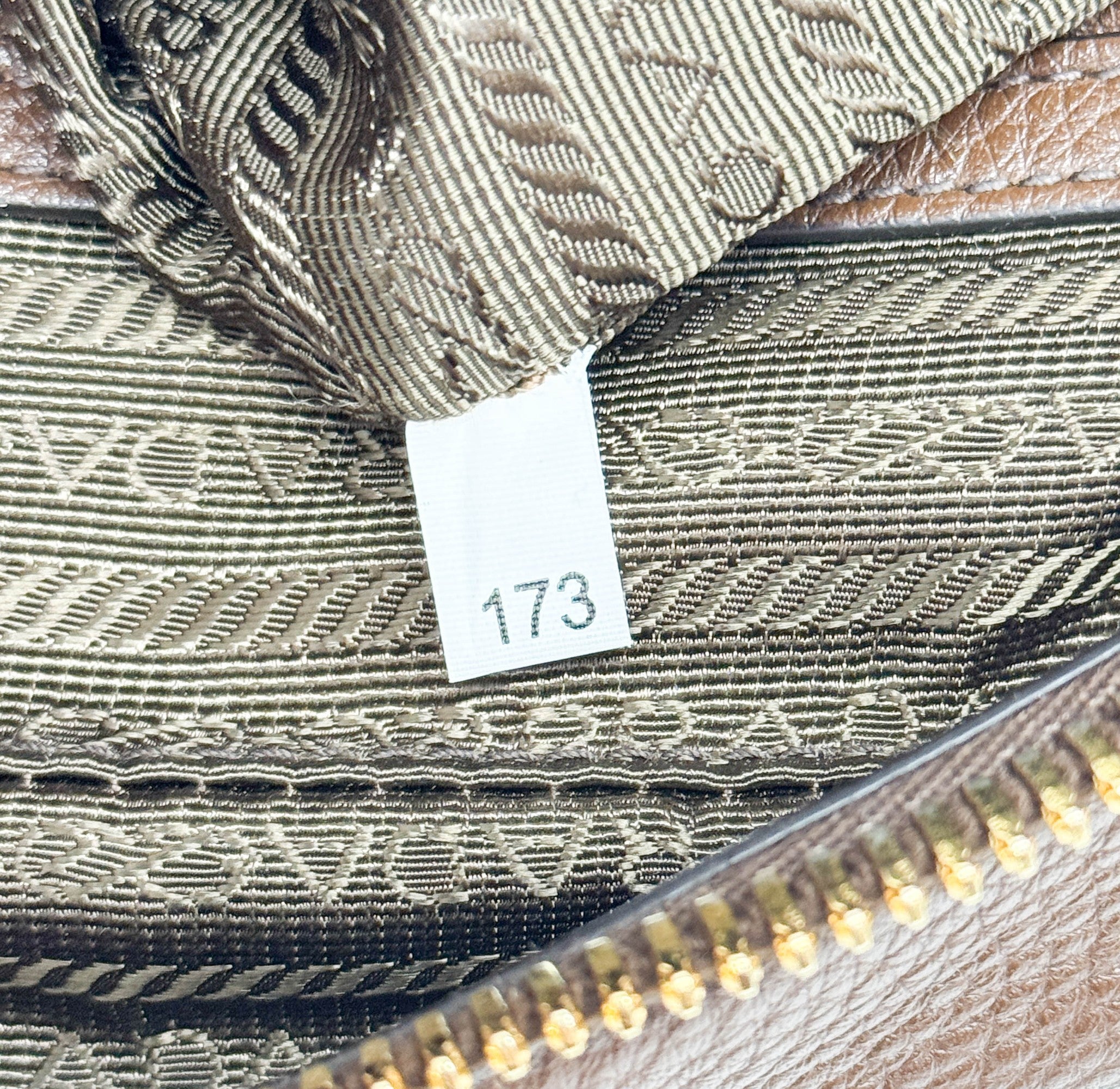 Bauletto Brown Leather Shoulder Bag