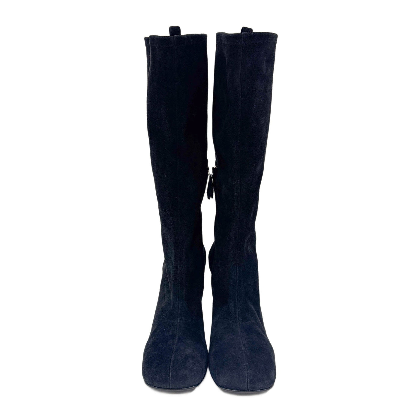 Size EU 40 Black Suede Boots