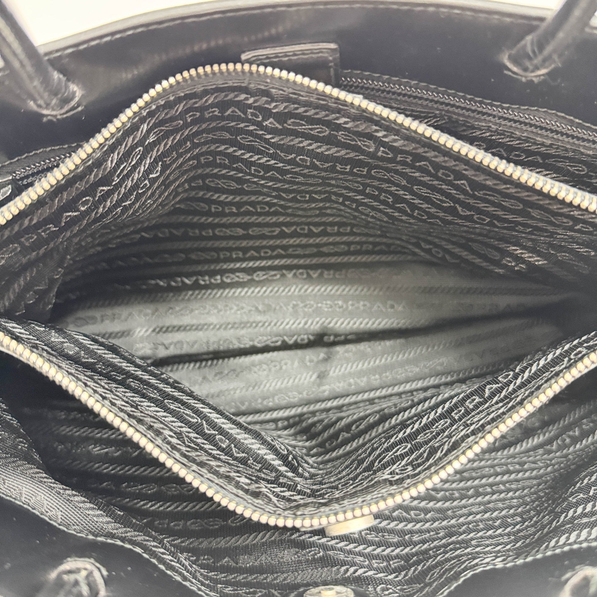 Black Leather Tote Bag