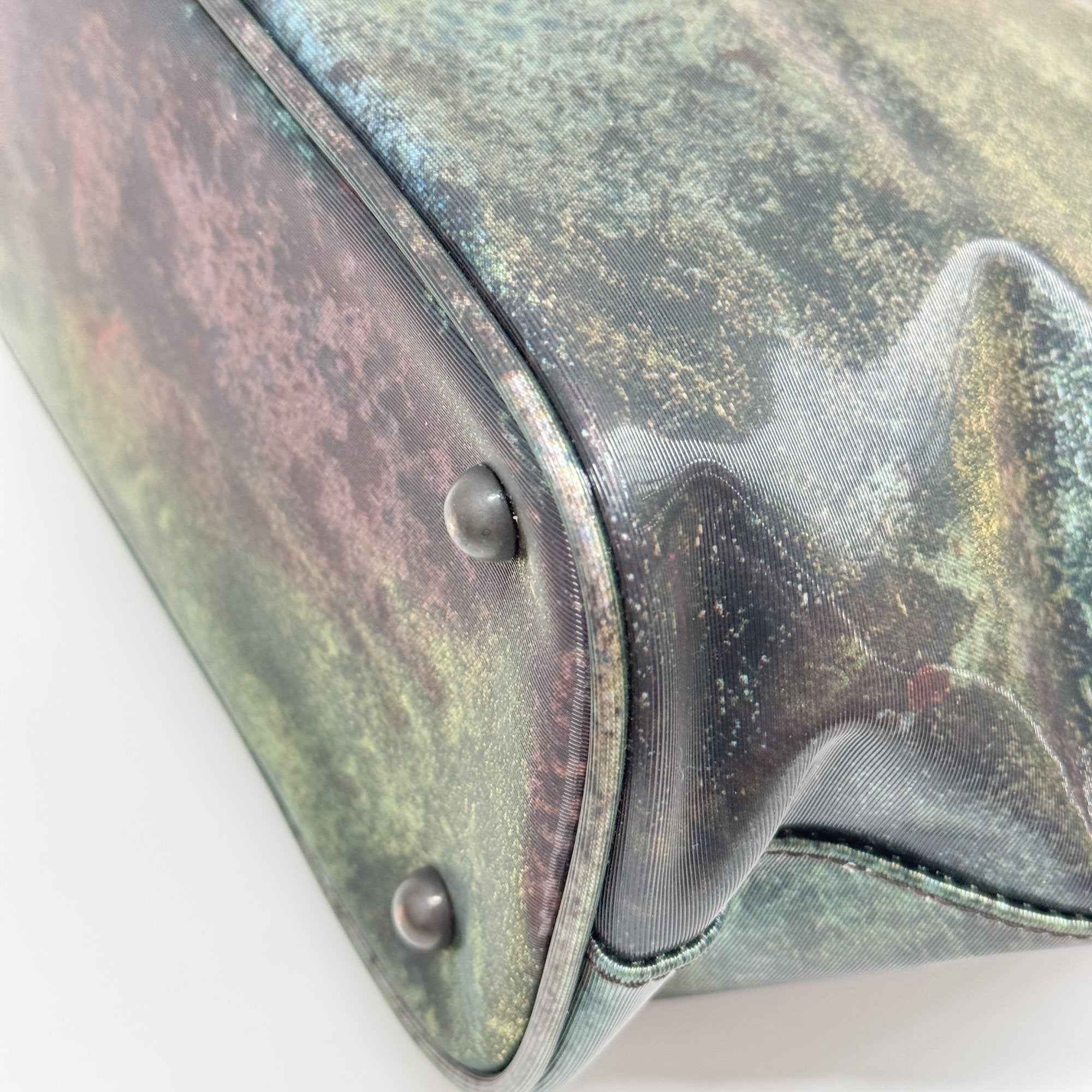 V-Cyber Multi-Color Canvas Hand Bag