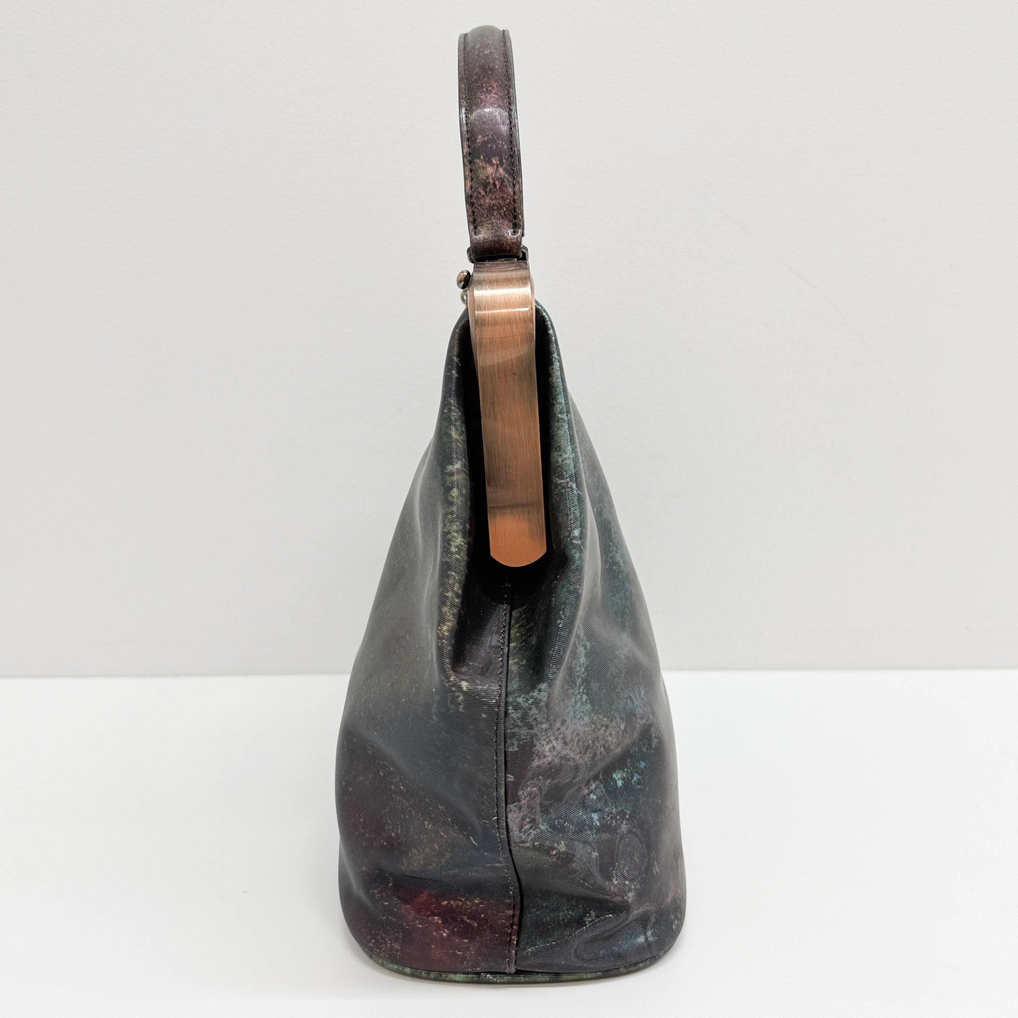 V-Cyber Multi-Color Canvas Hand Bag