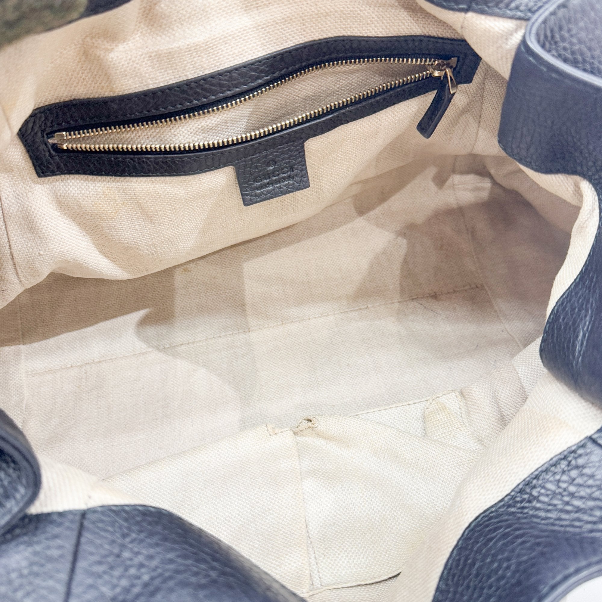 Abbey Black Leather Shoulder Bag