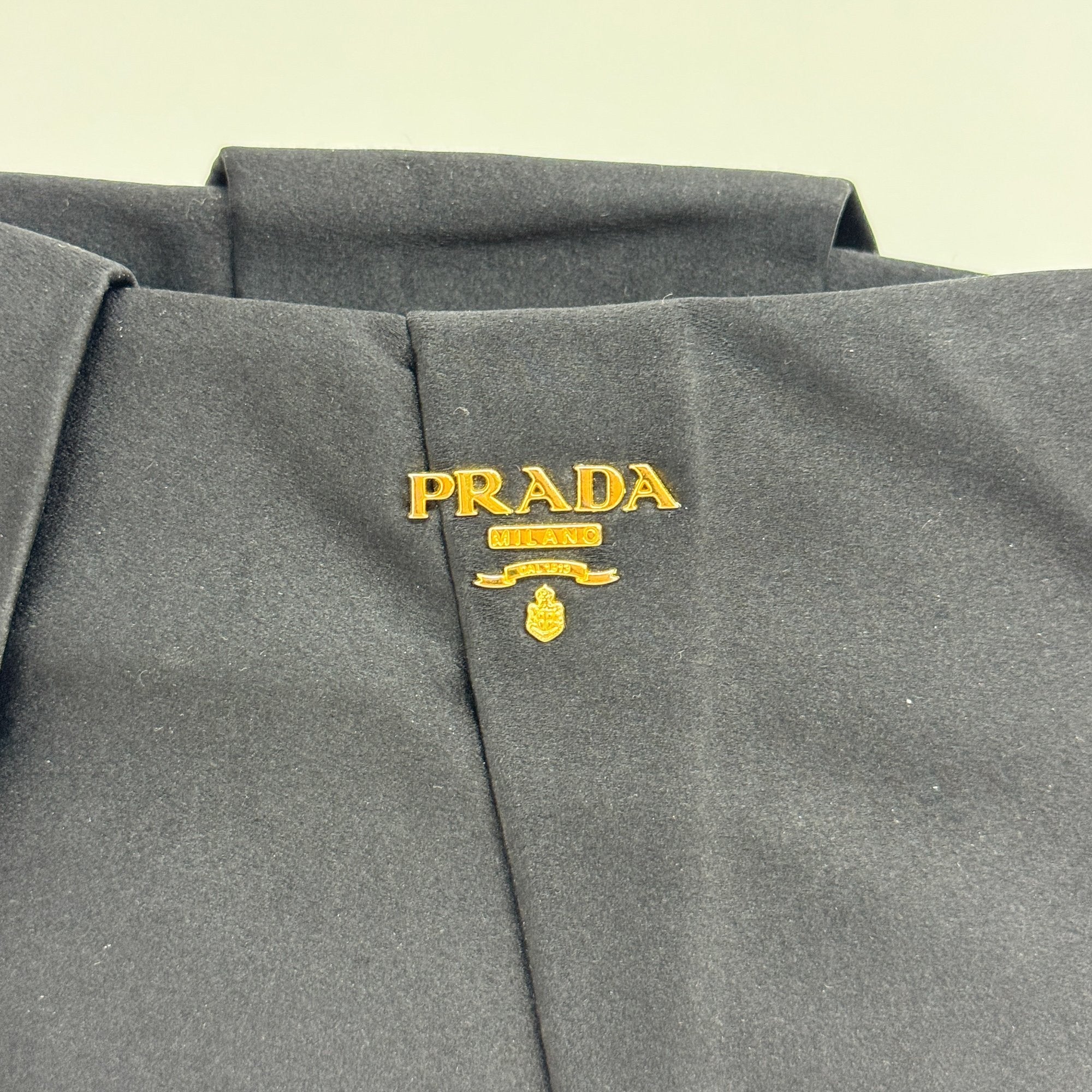 Black Satin Clutch Bag