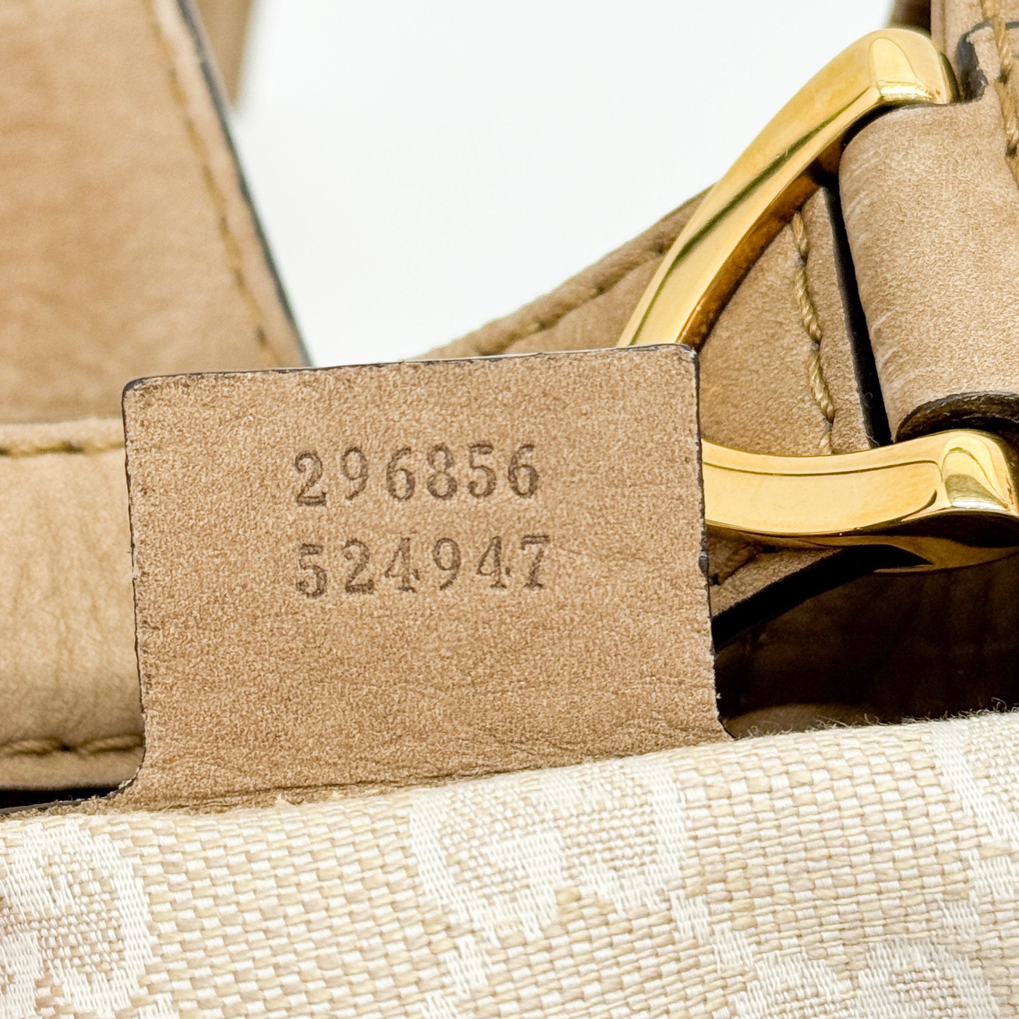 Stirrup Brown Nubuck Leather Shoulder Bag