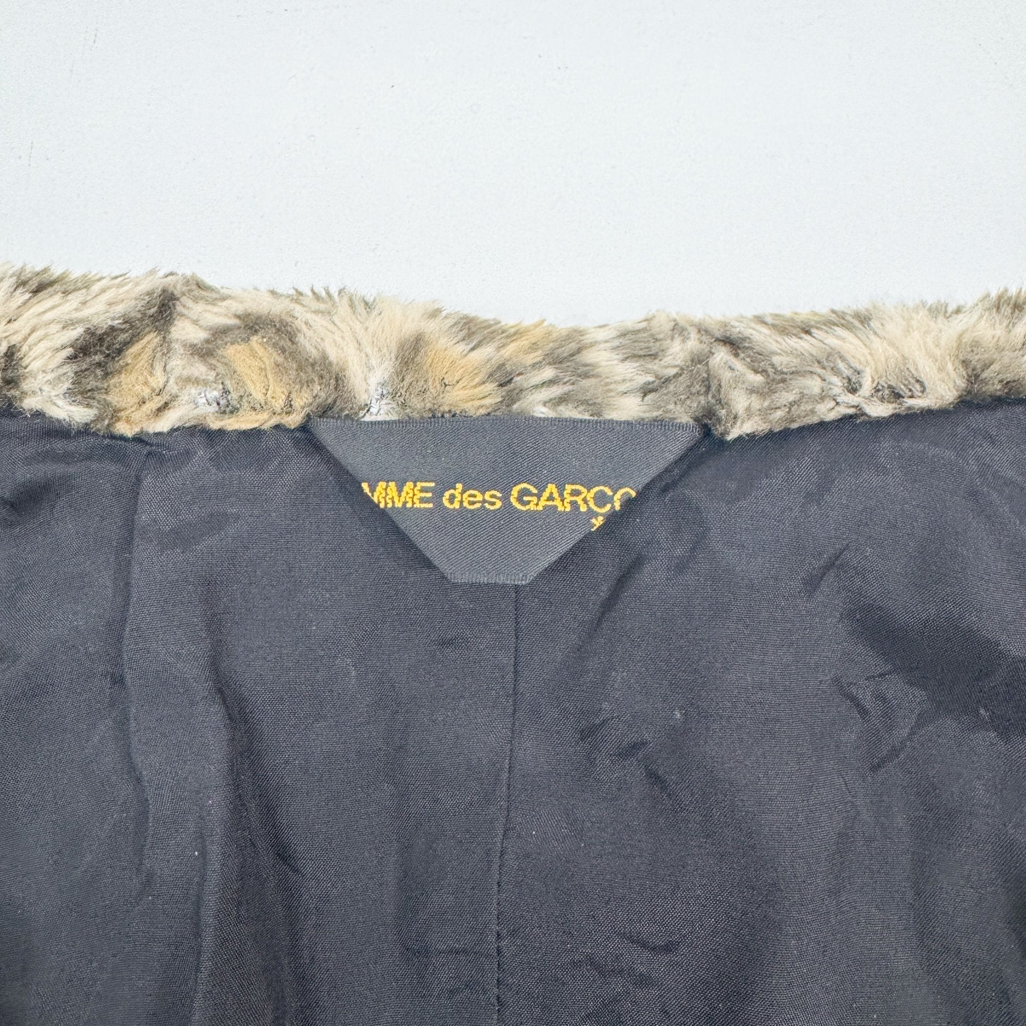 One Size Beige Leopard Print Fur Vest & Shawl