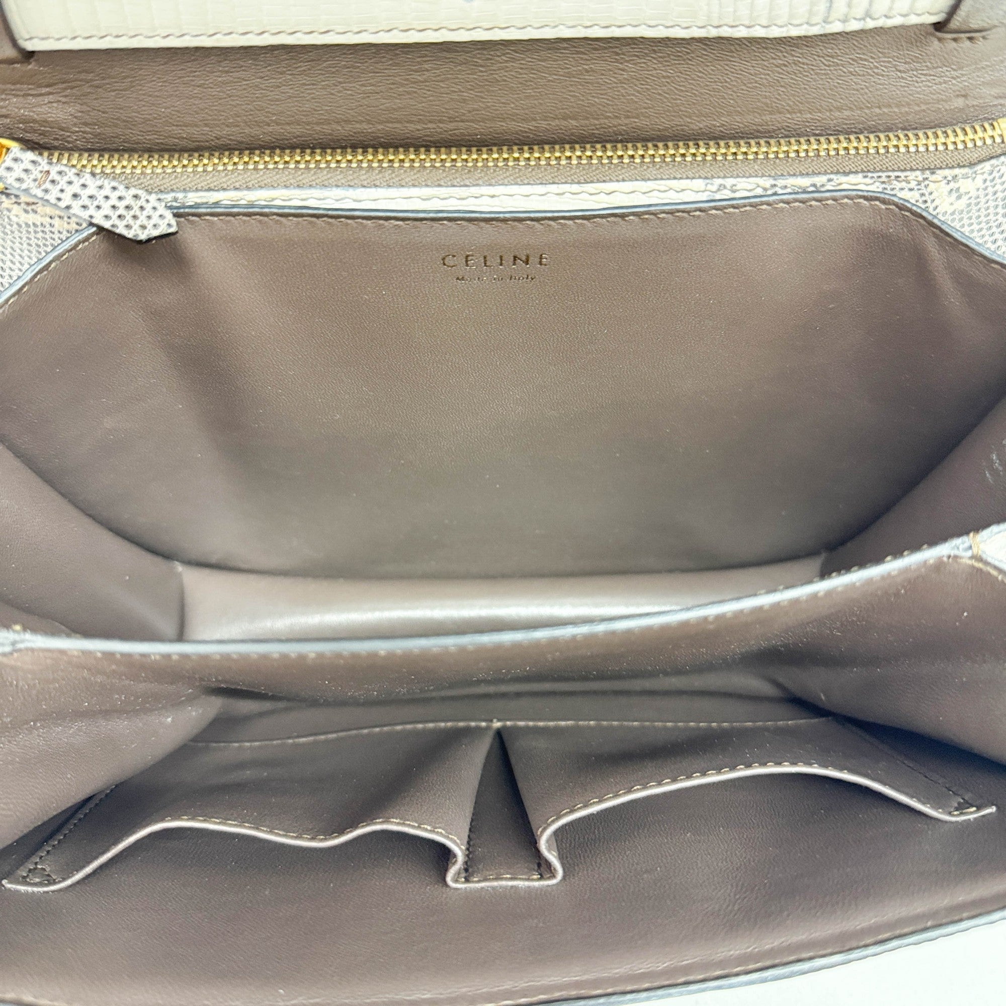 Box Bag White Python Embossed Leather Crossbody Bag