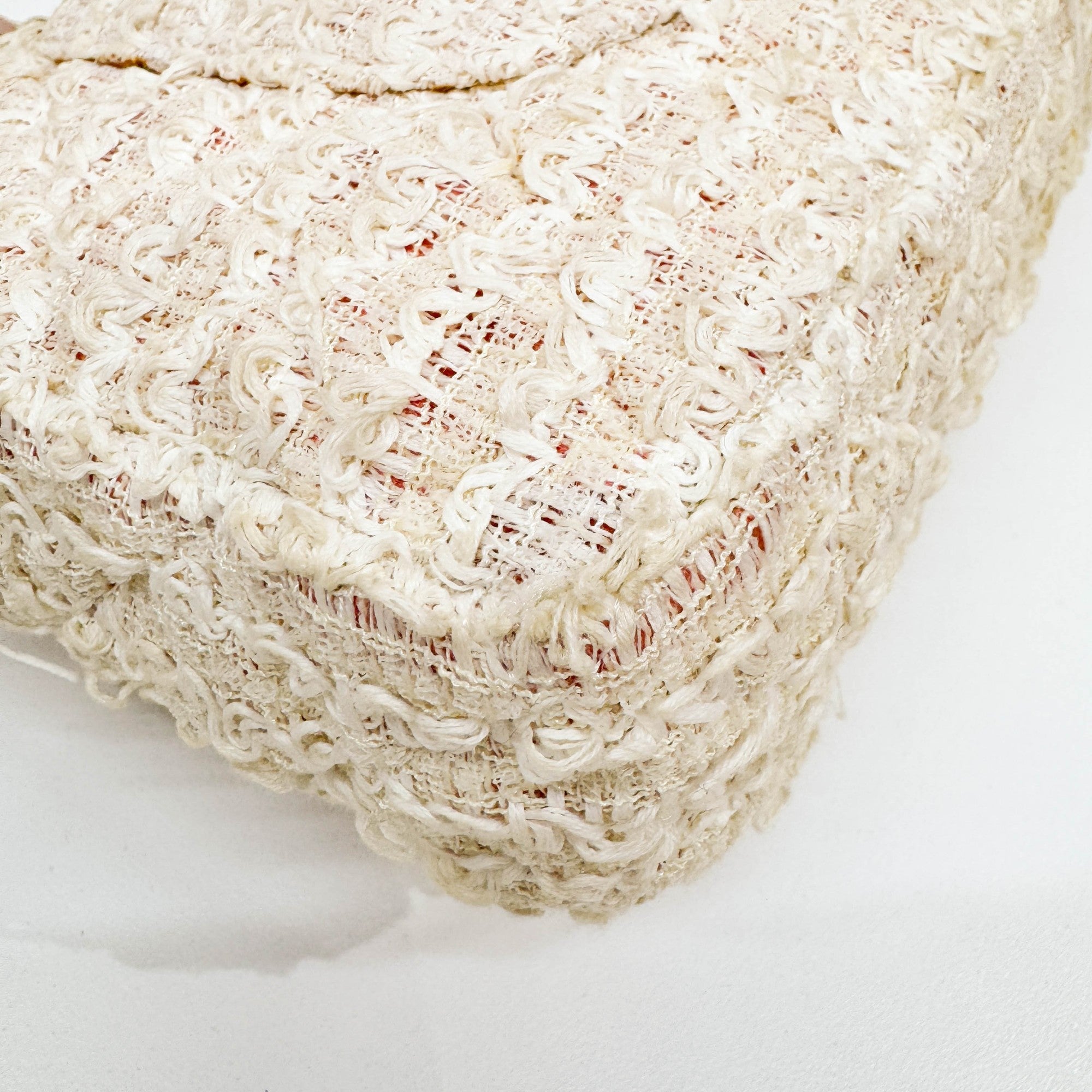 Classic Flap Beige Tweed Shoulder Bag