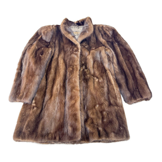Brown Mink Fur Coat