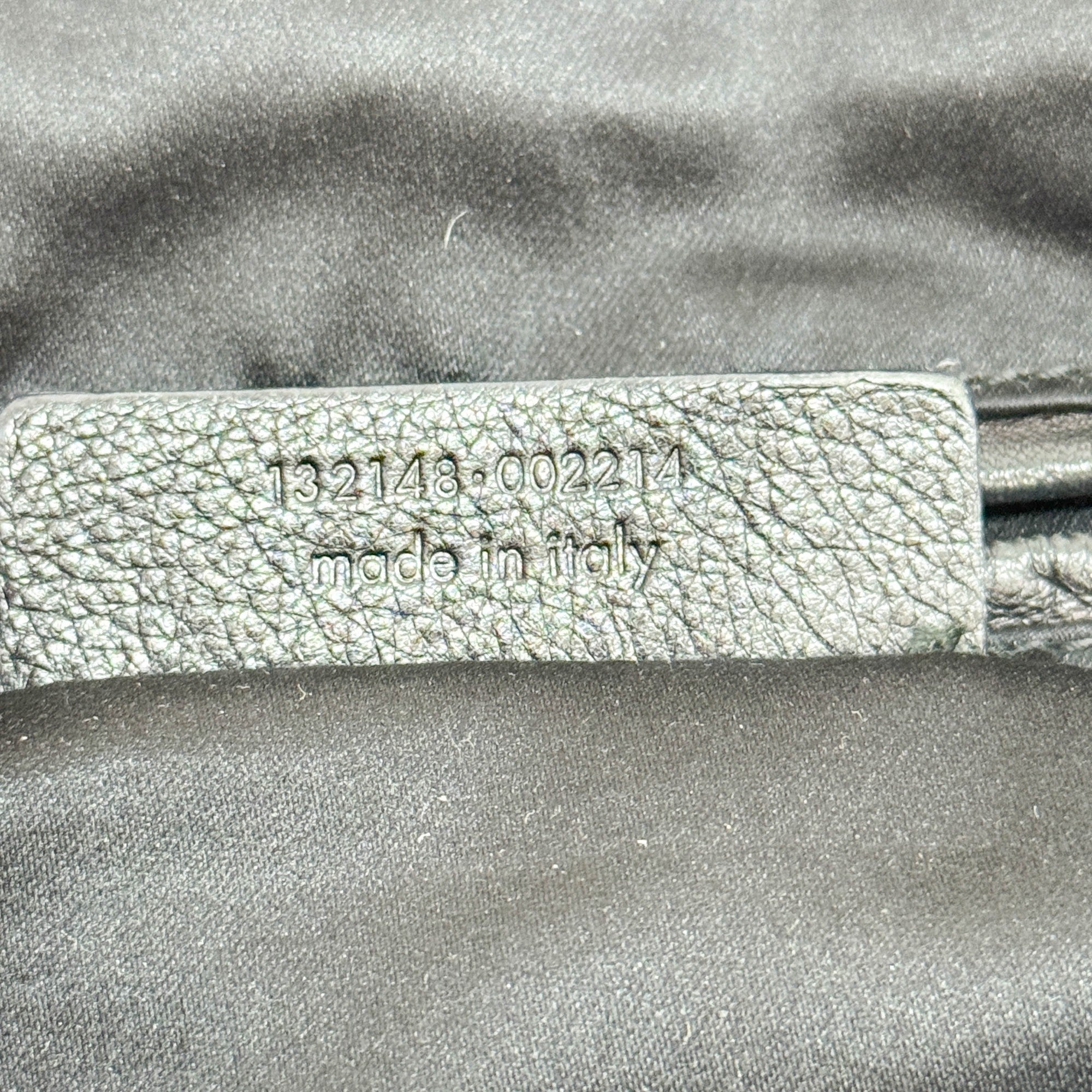 Kahala Black Leather Tote Bag